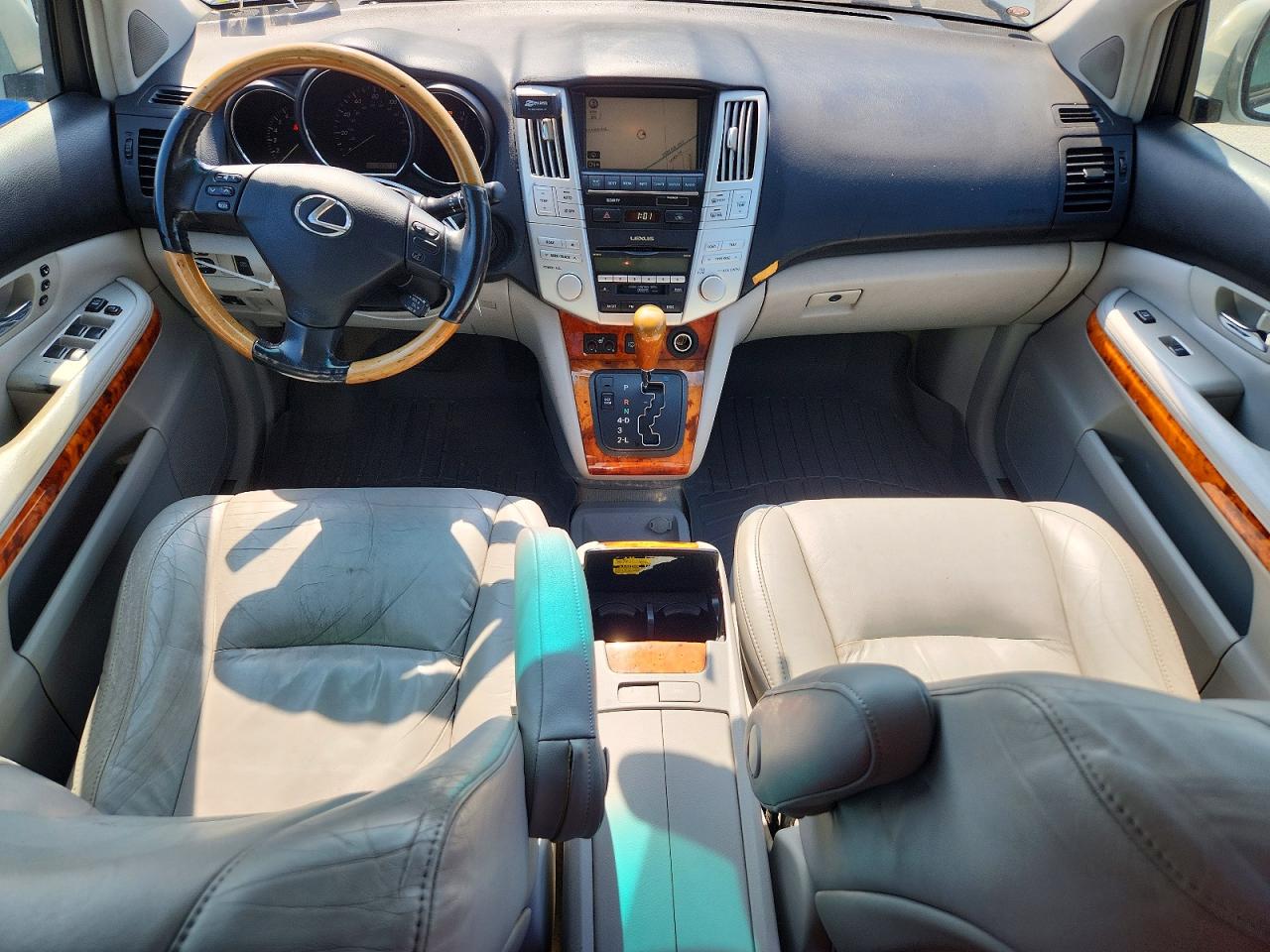 2009 Lexus Rx 350 Silver vin: 2T2HK31U79C117931