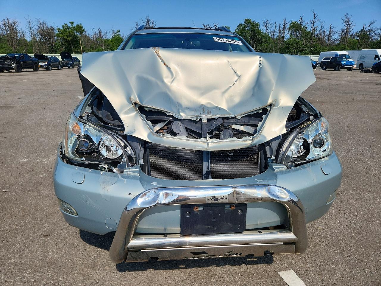 2009 Lexus Rx 350 Silver vin: 2T2HK31U79C117931