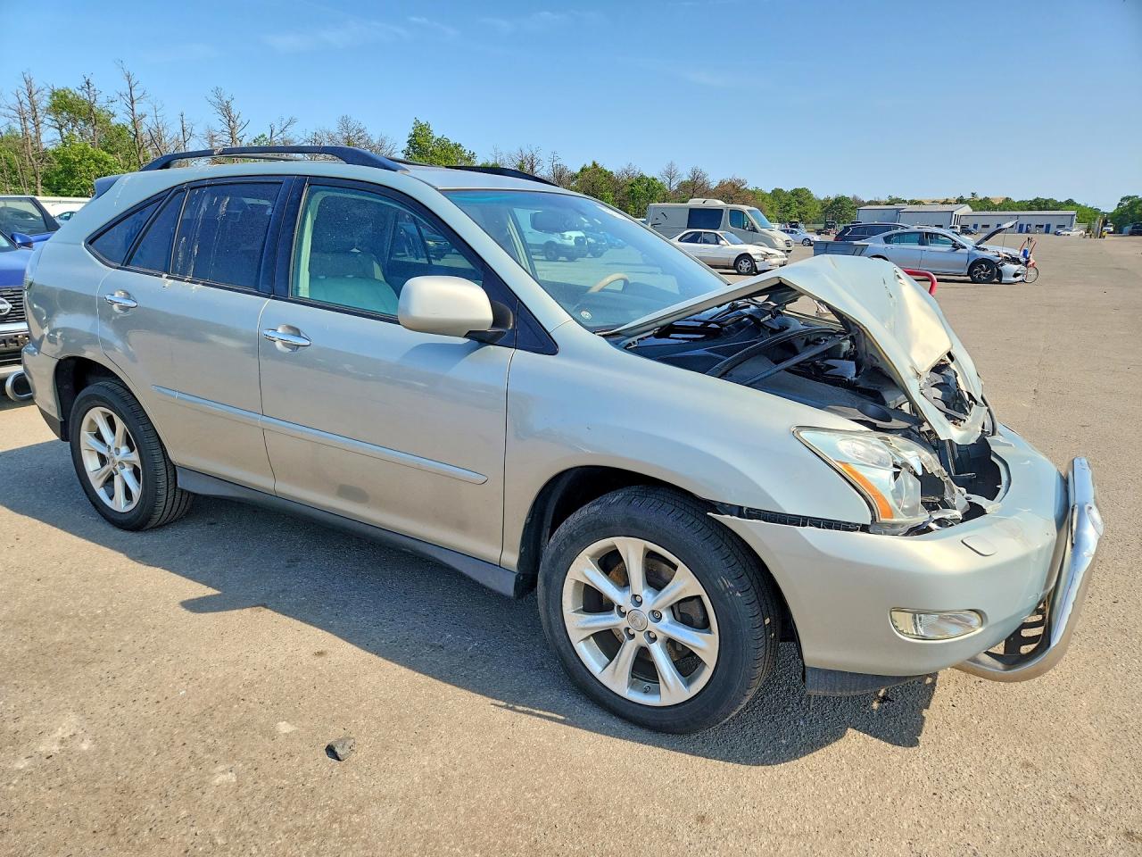 2009 Lexus Rx 350 Silver vin: 2T2HK31U79C117931