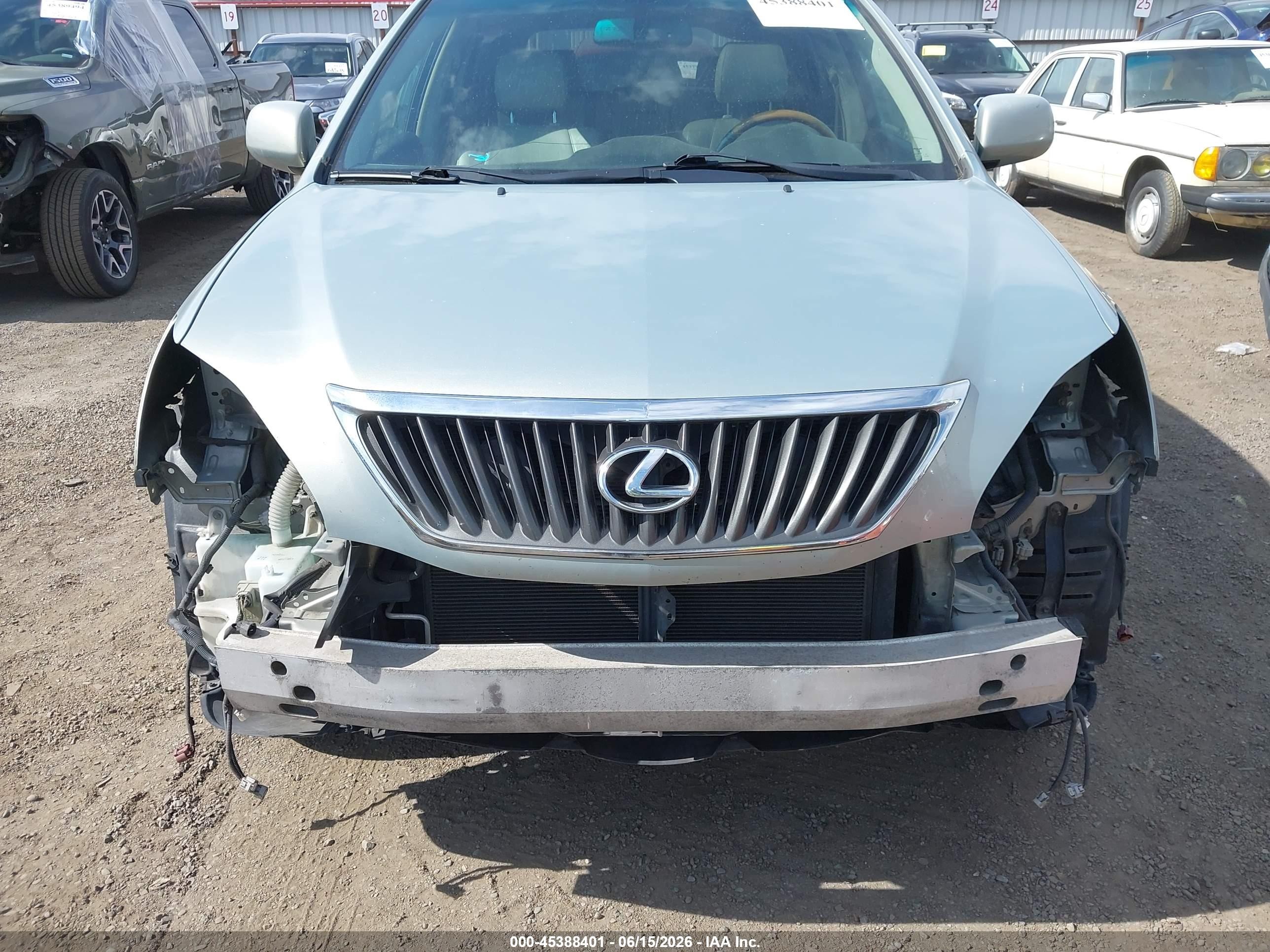 2009 Lexus Rx 350 Серебряный vin: 2T2HK31U79C132932