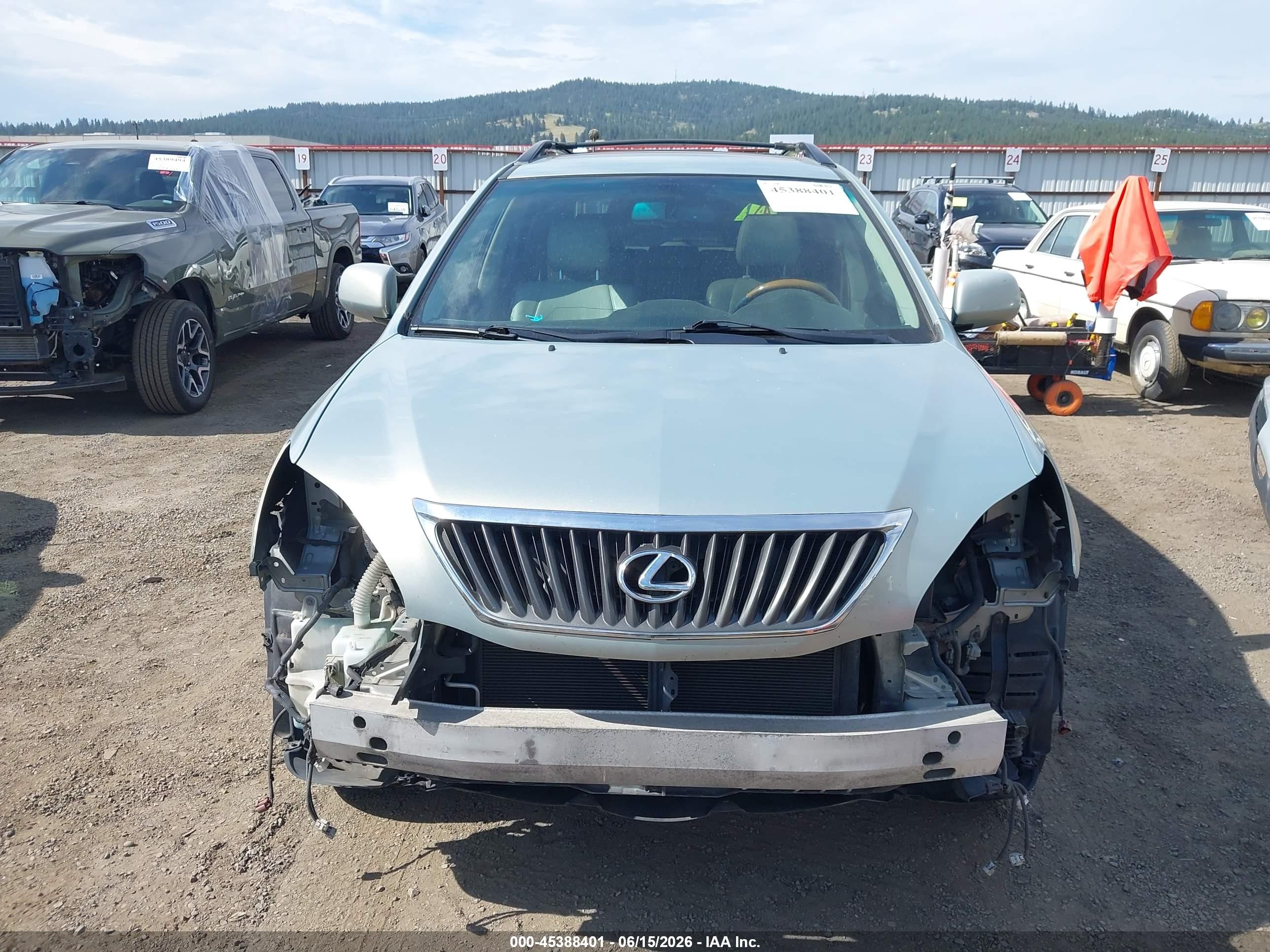 2009 Lexus Rx 350 Серебряный vin: 2T2HK31U79C132932