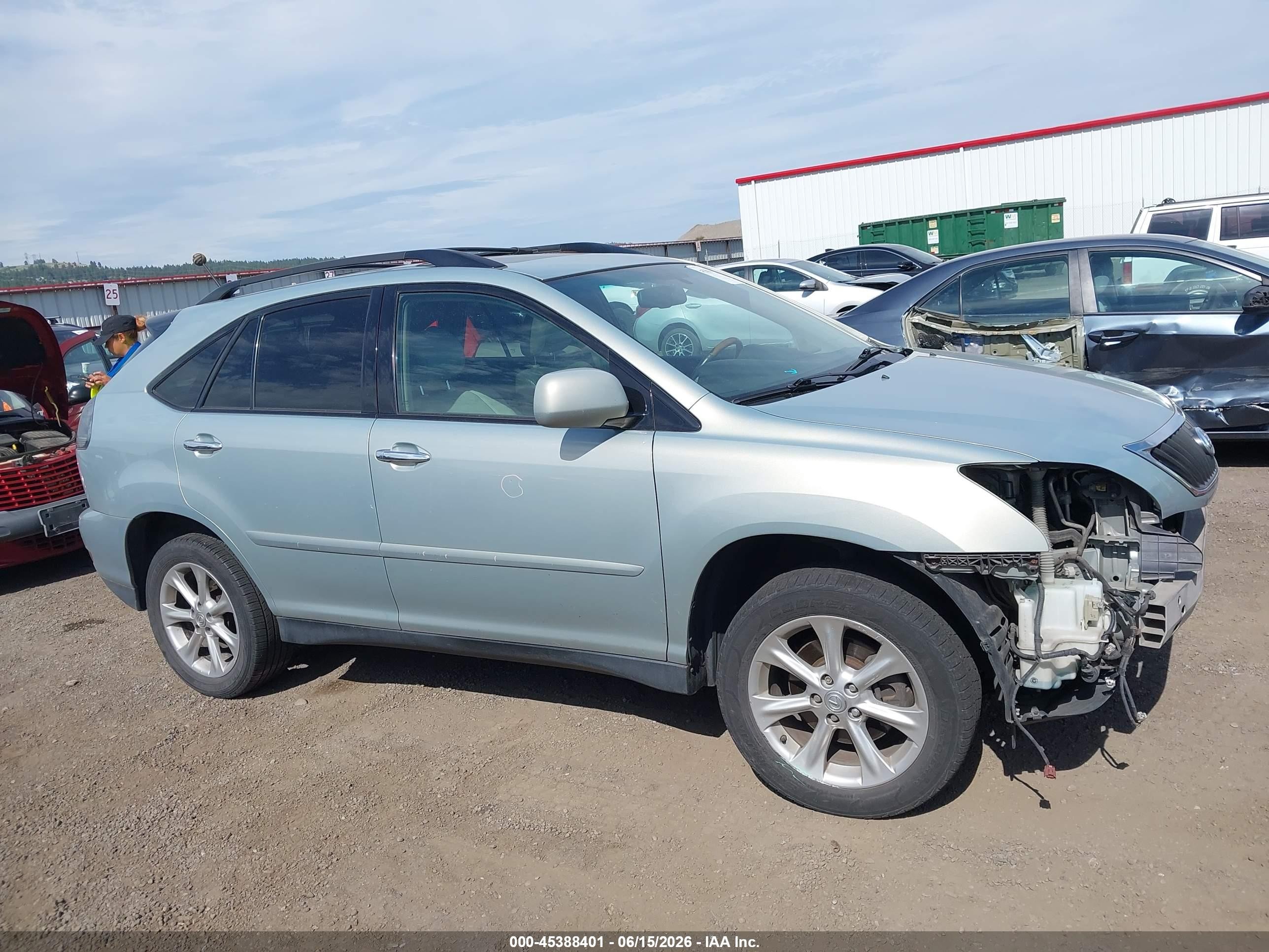 2009 Lexus Rx 350 Серебряный vin: 2T2HK31U79C132932