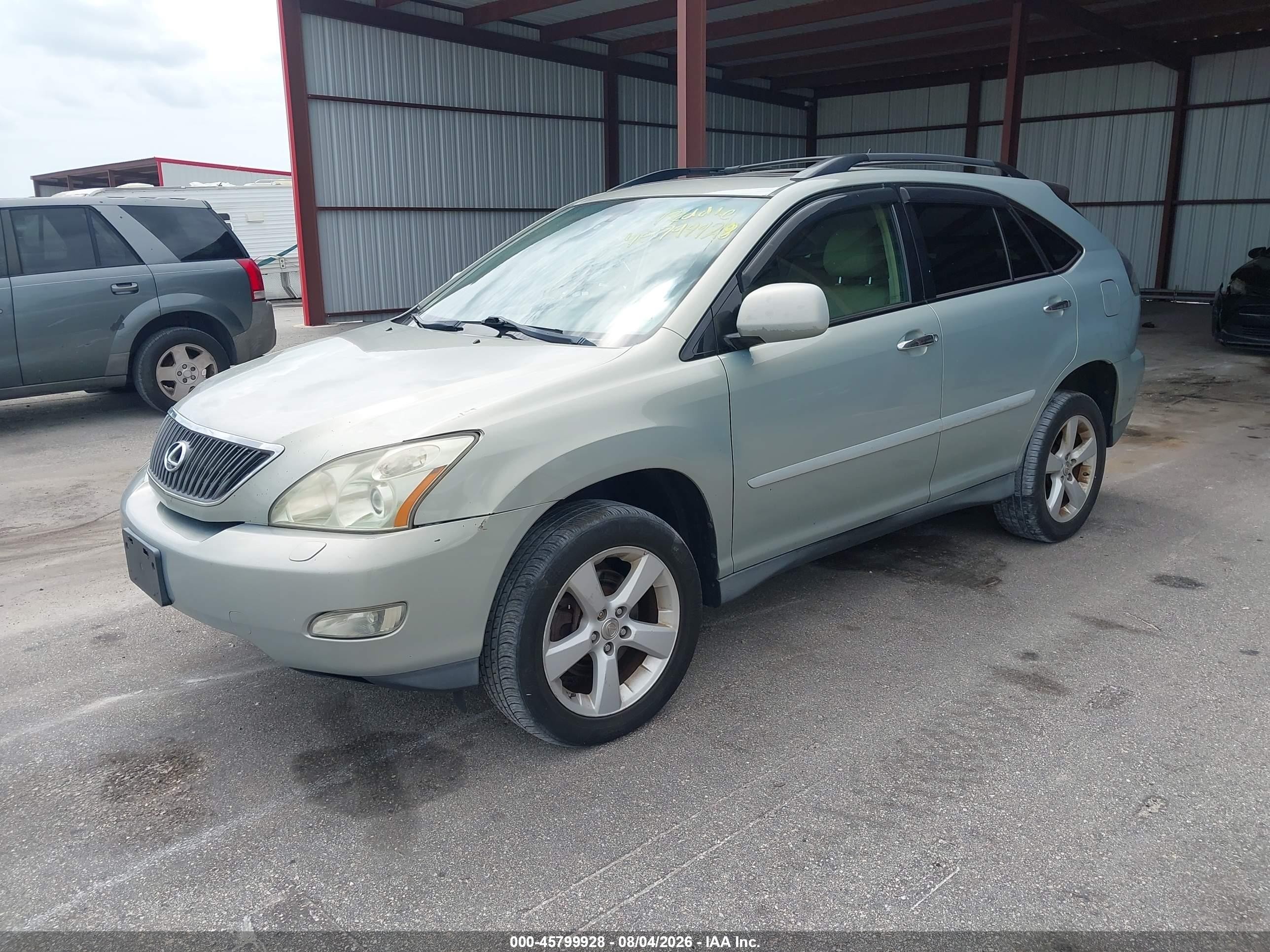 2007 Lexus Rx 350   Silver vin: 2T2HK31U87C020752