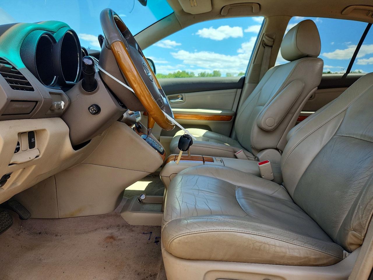 2007 Lexus Rx 350 Blue vin: 2T2HK31U87C022386