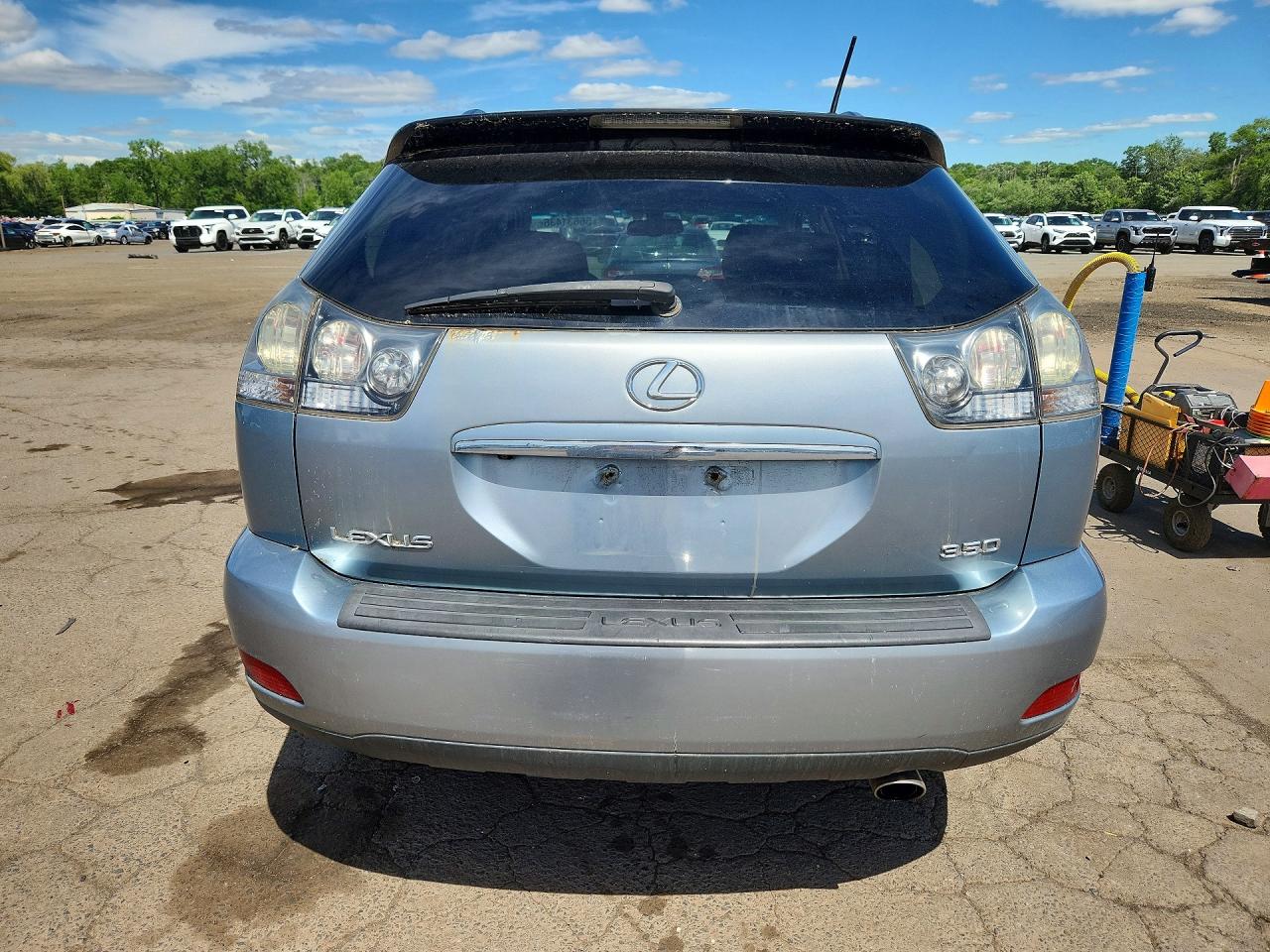 2007 Lexus Rx 350 Blue vin: 2T2HK31U87C022386
