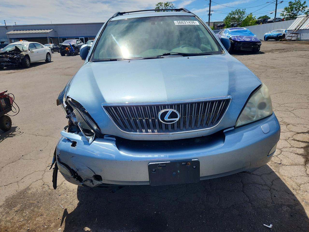 2007 Lexus Rx 350 Blue vin: 2T2HK31U87C022386