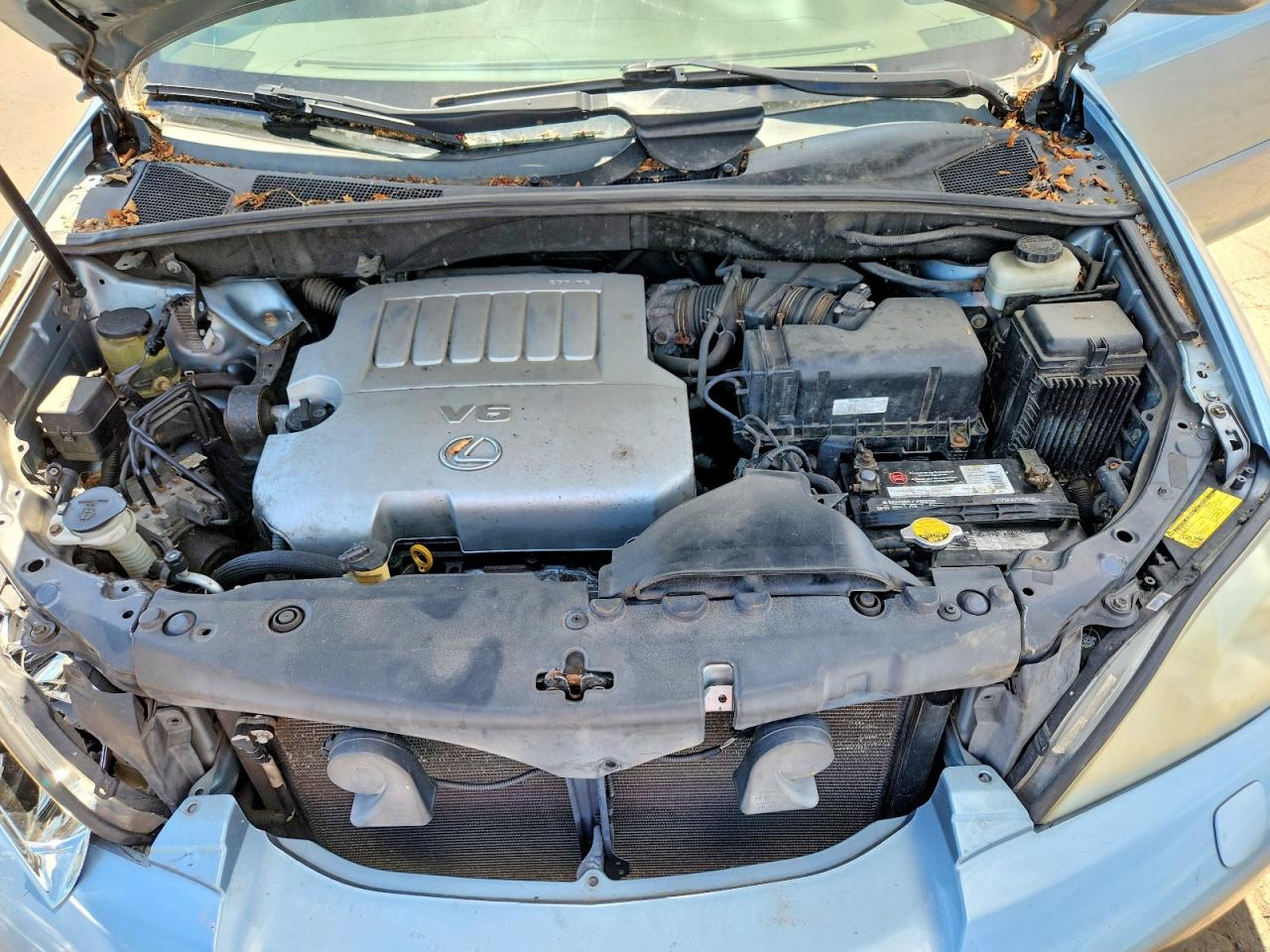 2007 Lexus Rx 350 Blue vin: 2T2HK31U87C022386