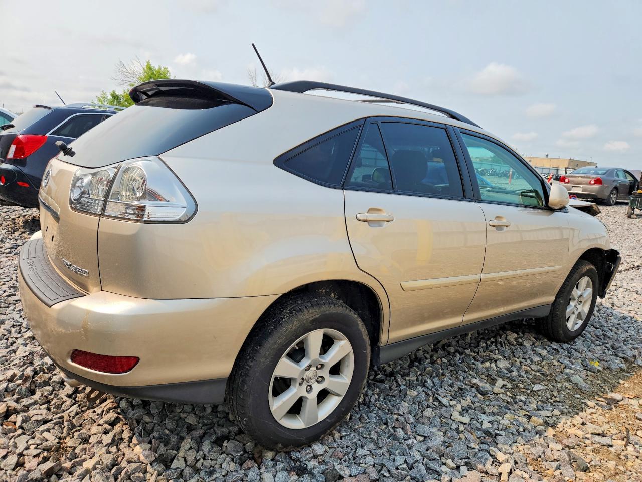 2007 Lexus Rx 350 Желто-коричневый vin: 2T2HK31U87C026115
