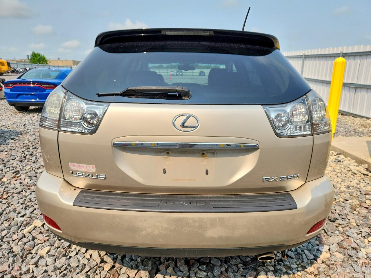 2007 Lexus Rx 350 Желто-коричневый vin: 2T2HK31U87C026115