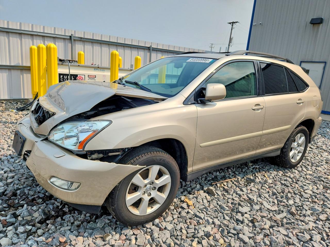 2007 Lexus Rx 350 Желто-коричневый vin: 2T2HK31U87C026115
