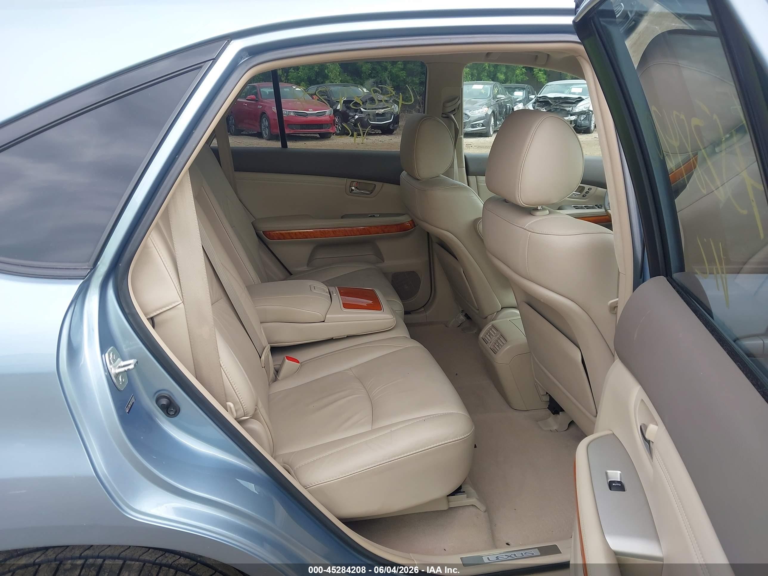 2007 Lexus Rx 350 Blue vin: 2T2HK31U87C029337