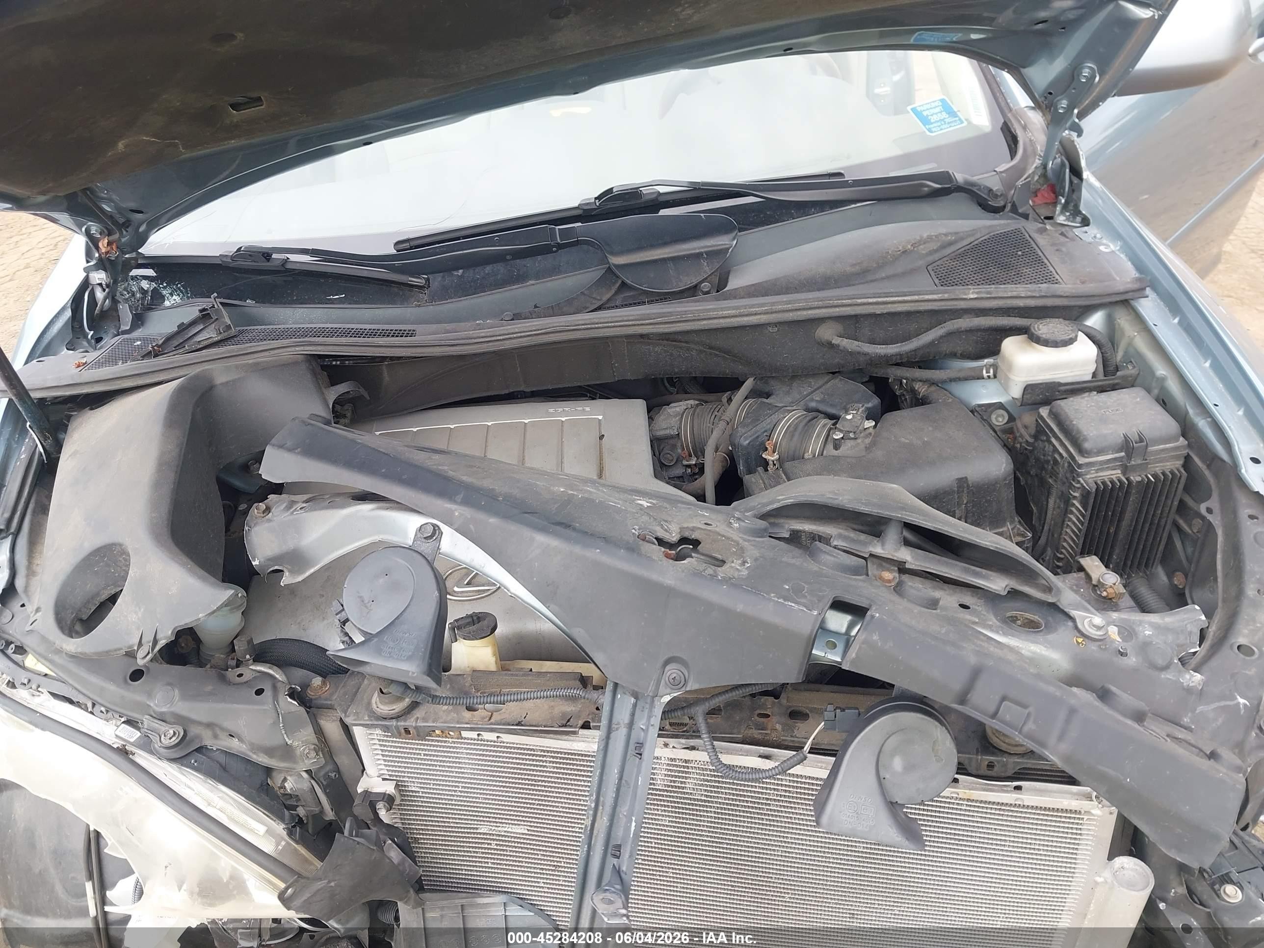 2007 Lexus Rx 350 Blue vin: 2T2HK31U87C029337