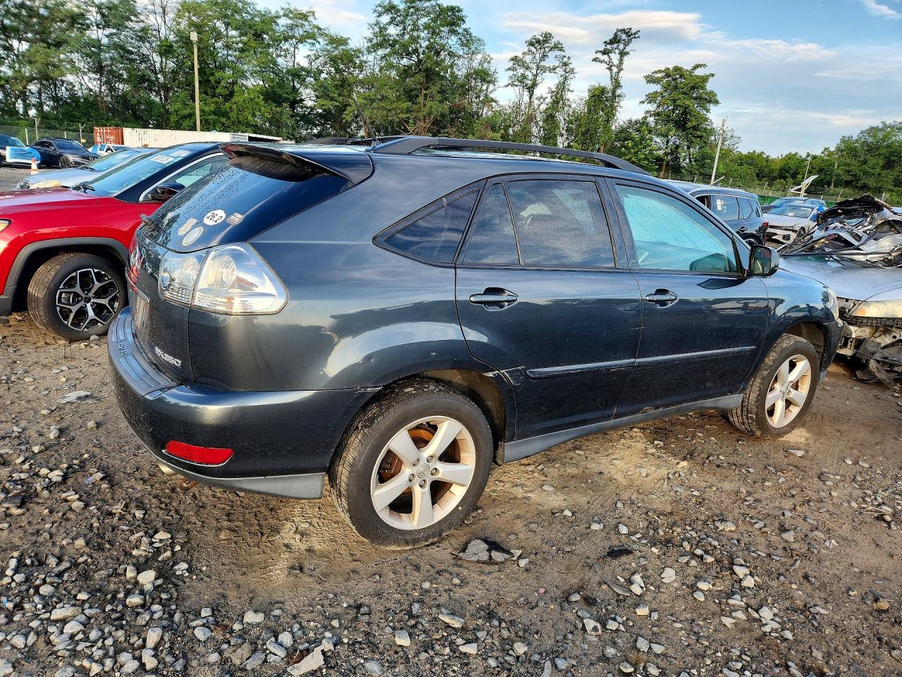 2007 Lexus Rx 350 Charcoal vin: 2T2HK31U87C029497