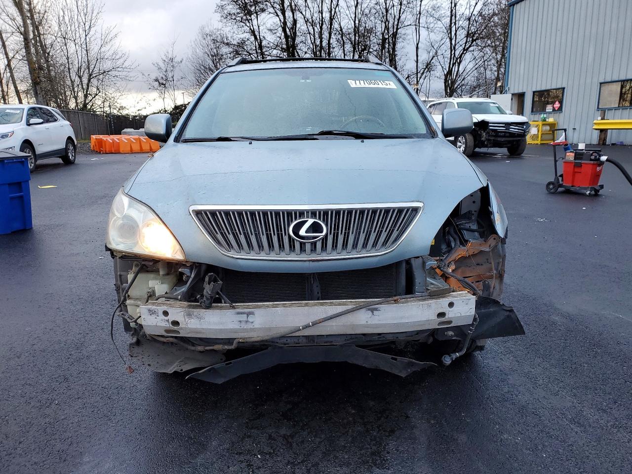 2007 Lexus Rx 350 Blue vin: 2T2HK31U87C029807