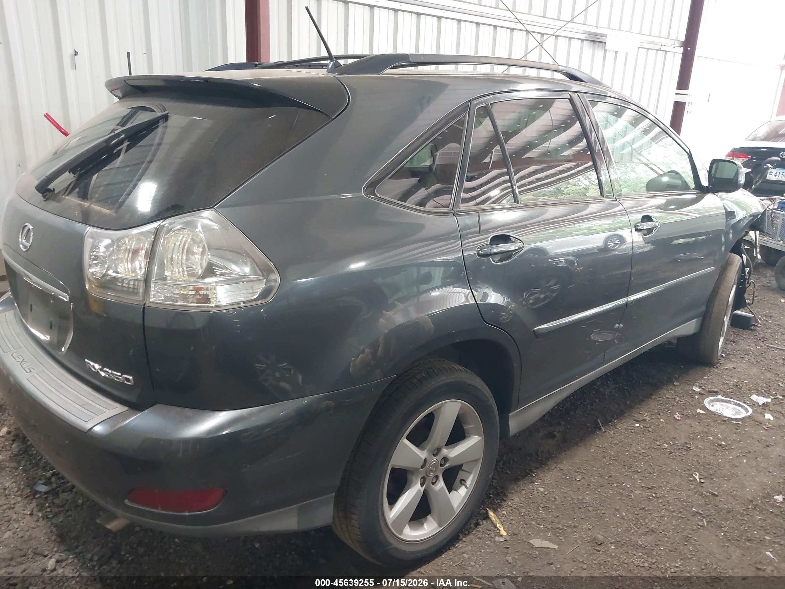 2007 Lexus Rx 350   Gray vin: 2T2HK31U87C034568