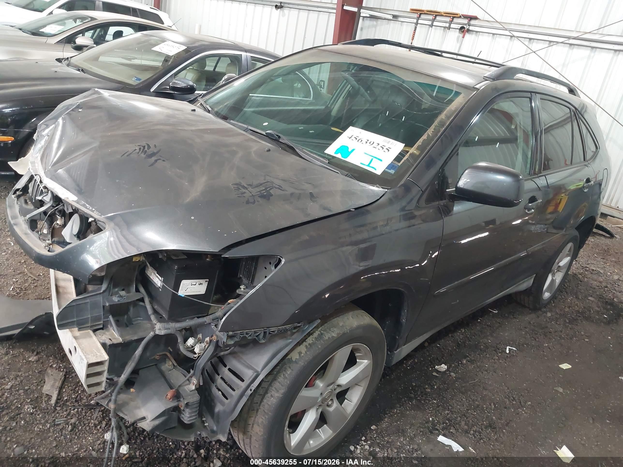 2007 Lexus Rx 350   Gray vin: 2T2HK31U87C034568