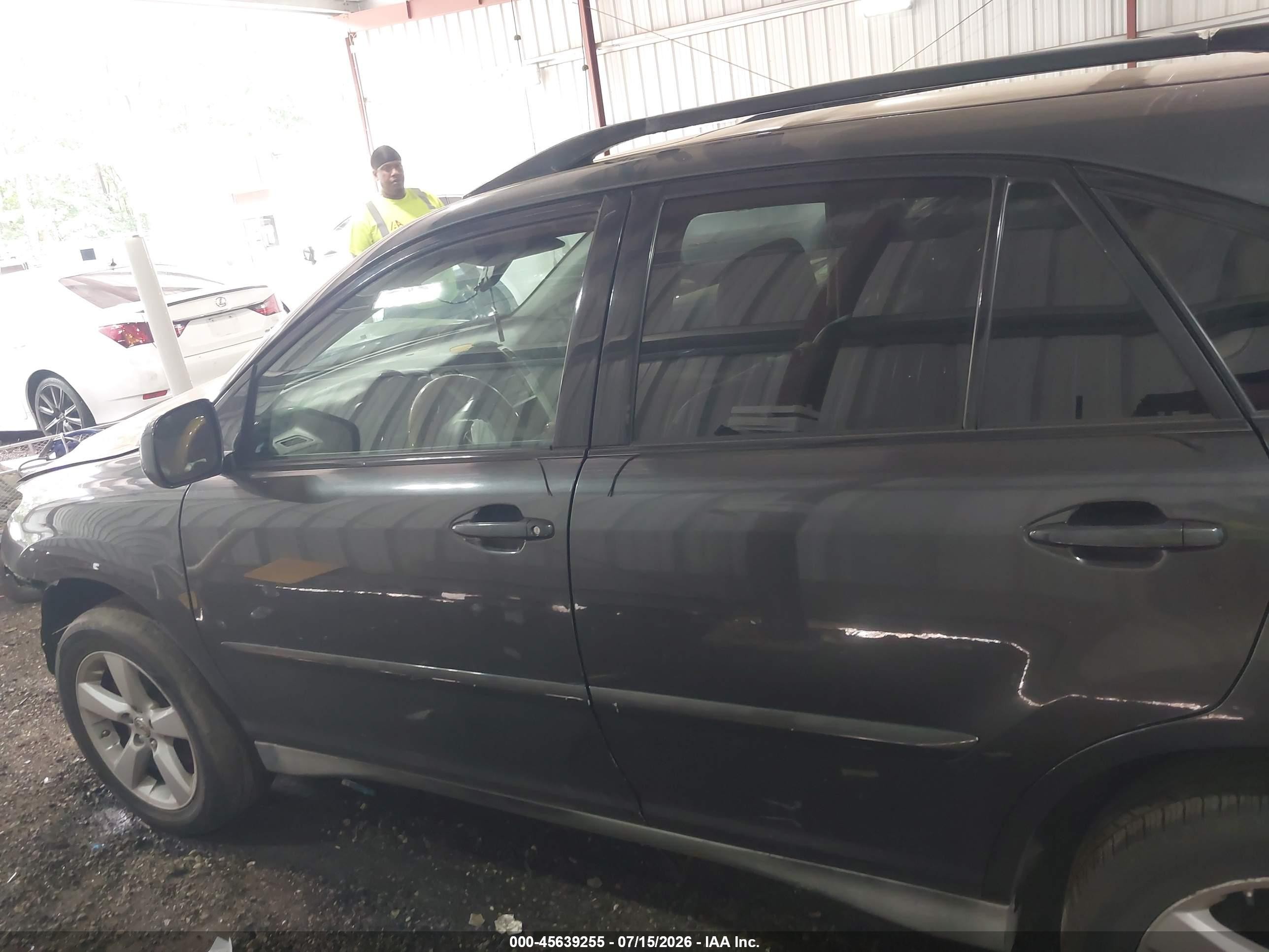2007 Lexus Rx 350   Gray vin: 2T2HK31U87C034568