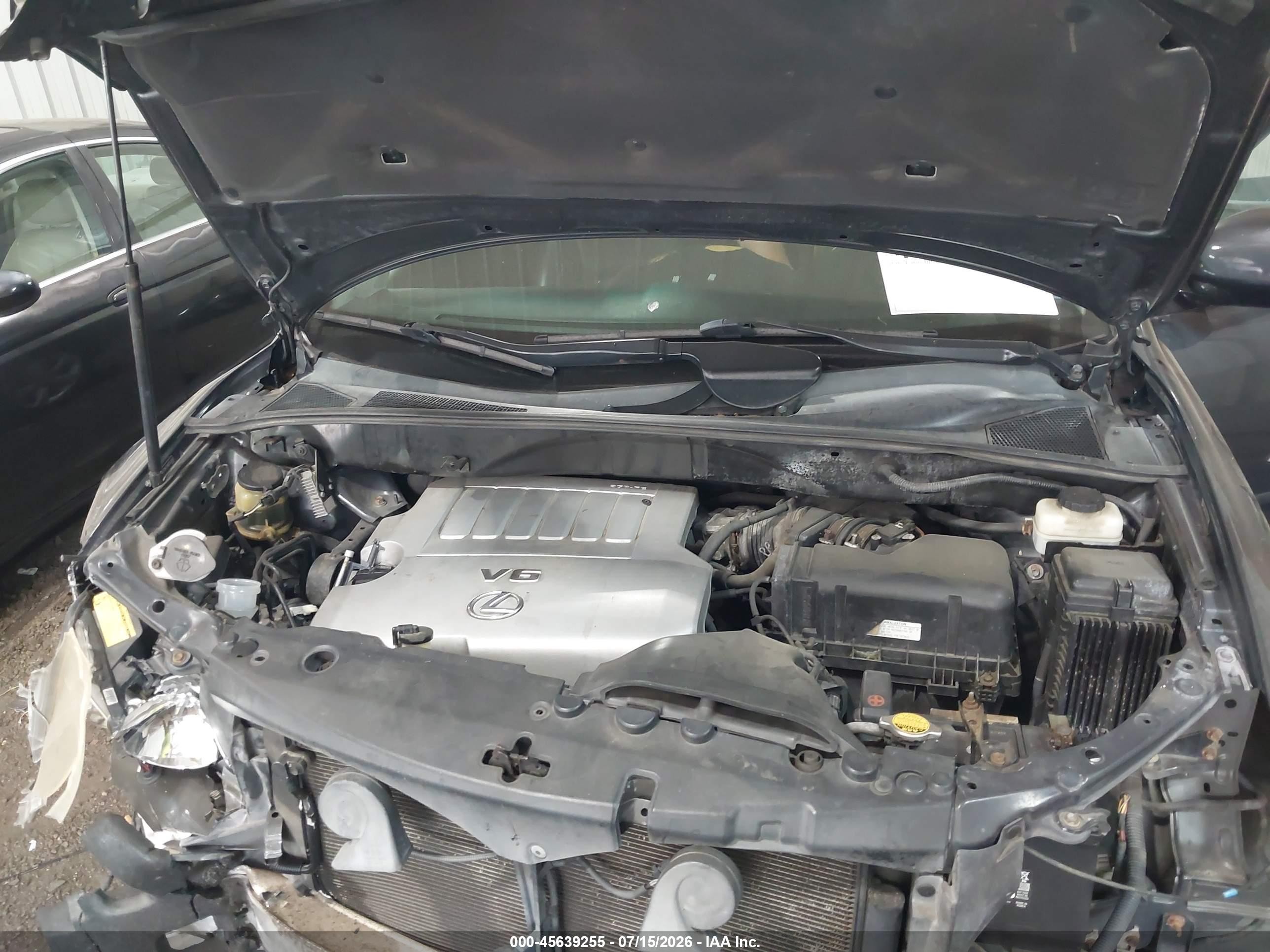 2007 Lexus Rx 350   Gray vin: 2T2HK31U87C034568