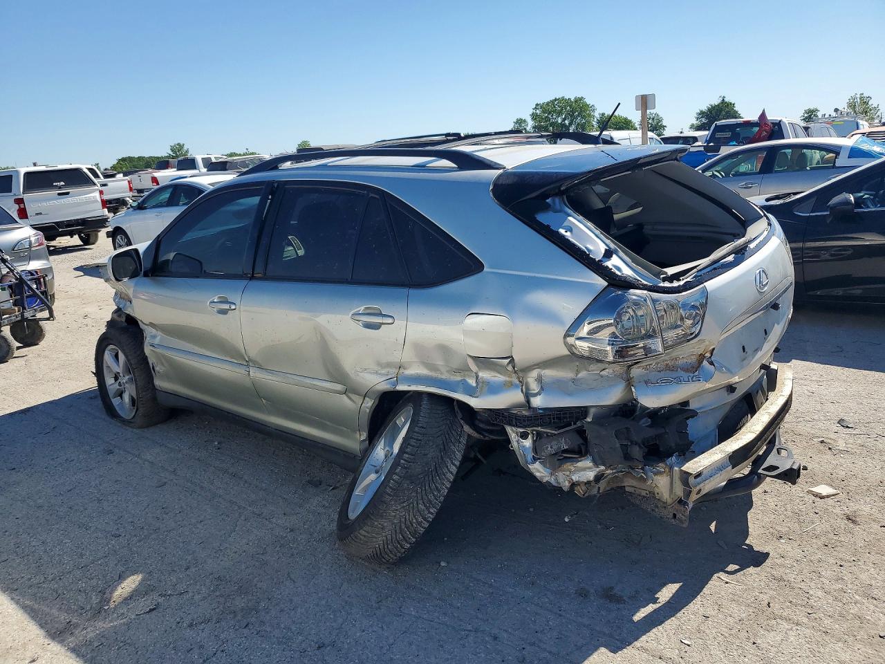 2007 Lexus Rx 350 White vin: 2T2HK31U87C037874