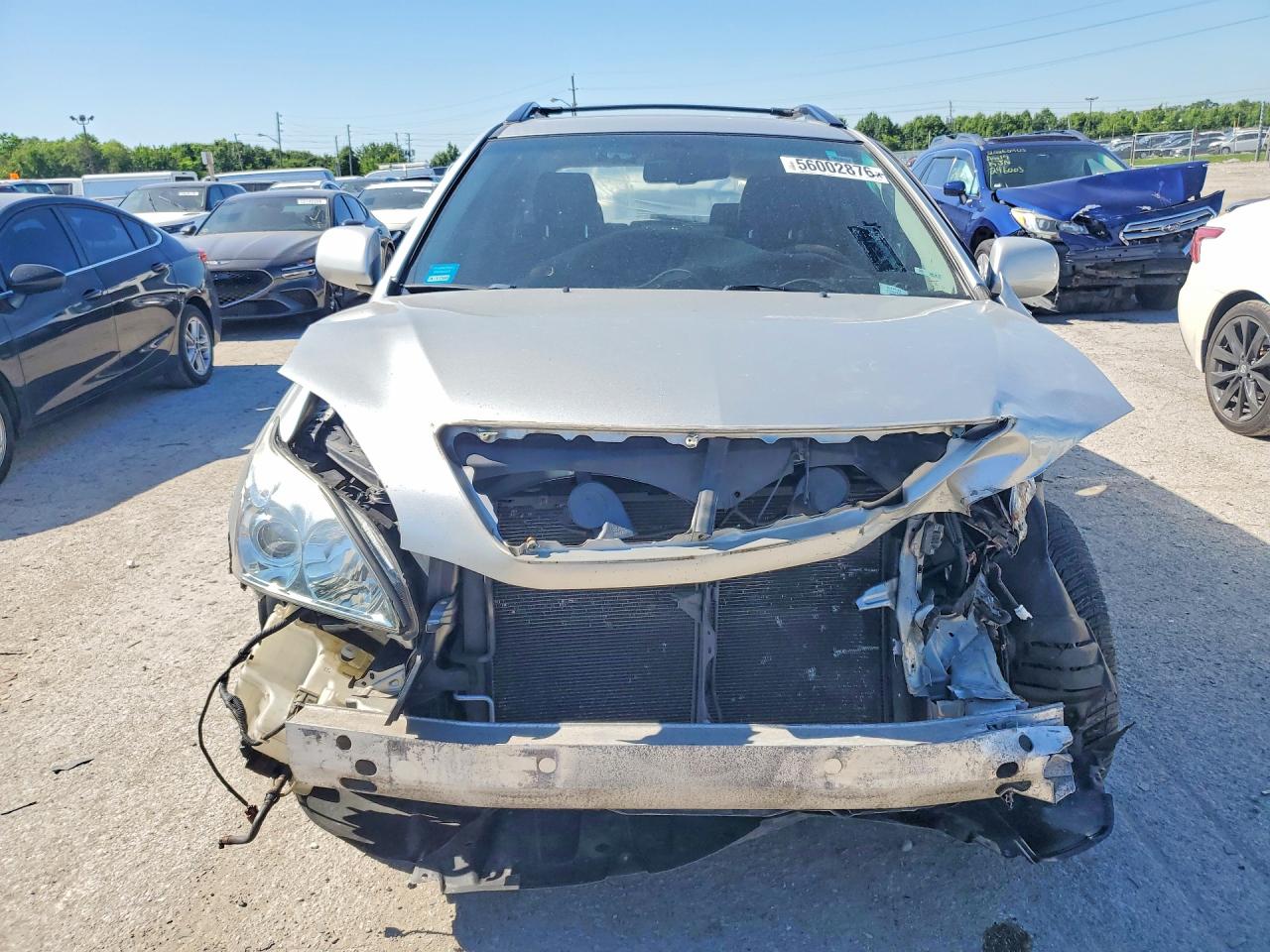 2007 Lexus Rx 350 White vin: 2T2HK31U87C037874