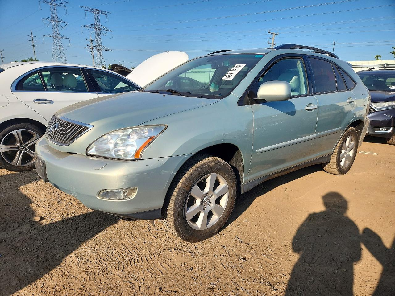 2007 Lexus Rx 350 Gray vin: 2T2HK31U87C046459
