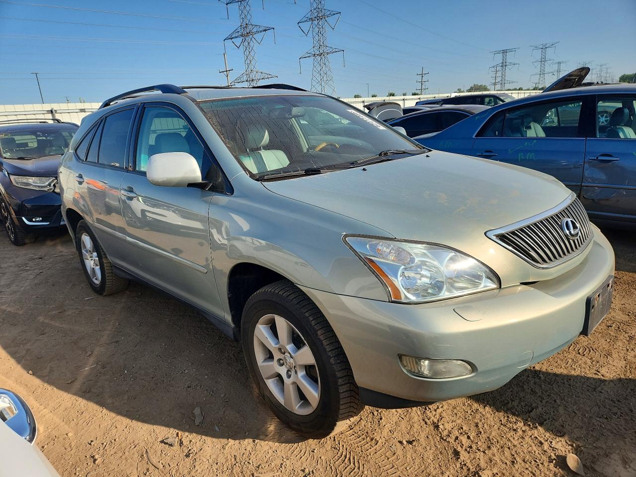 2007 Lexus Rx 350 Gray vin: 2T2HK31U87C046459