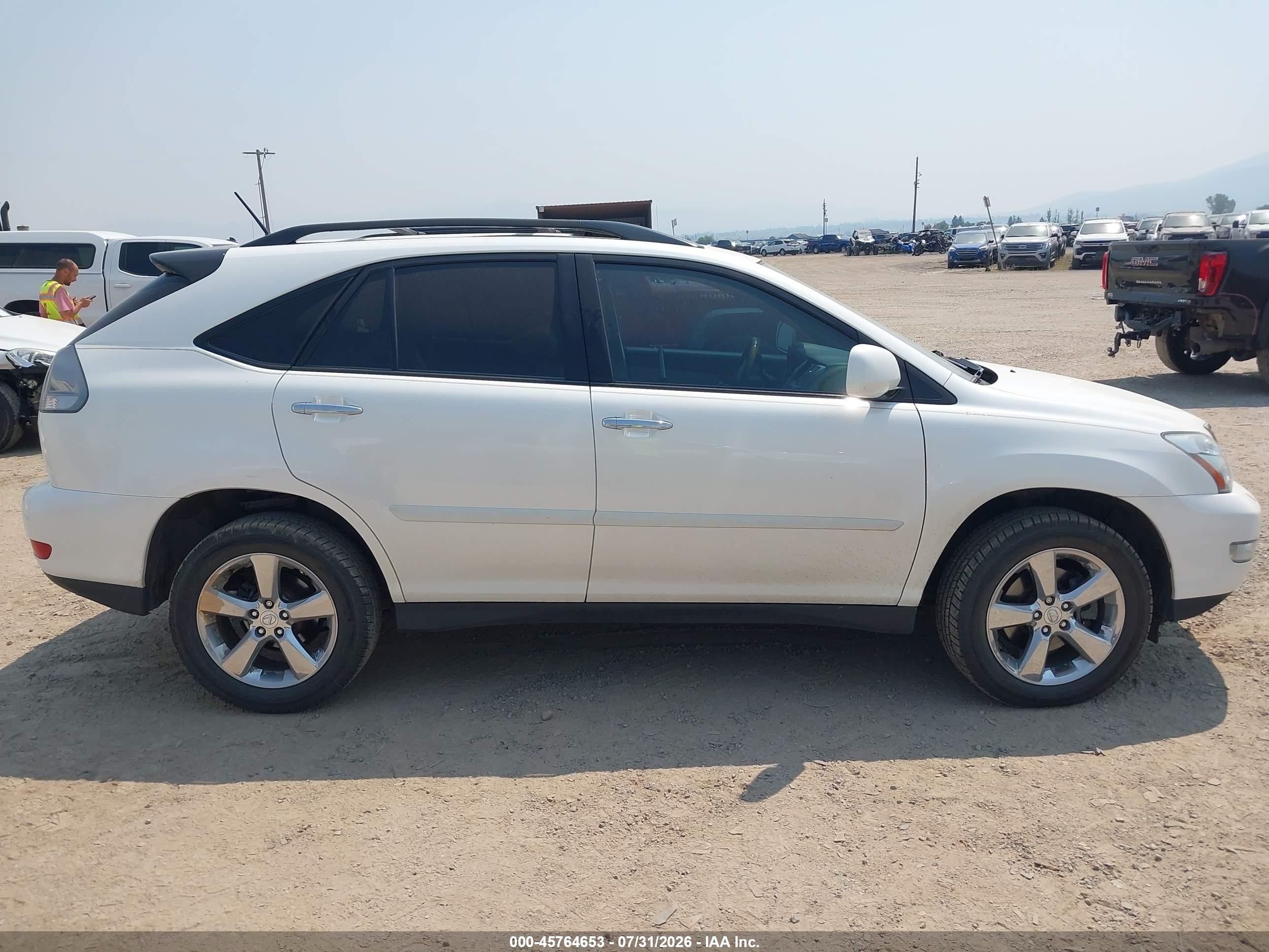 2008 Lexus Rx 350   White vin: 2T2HK31U88C047127