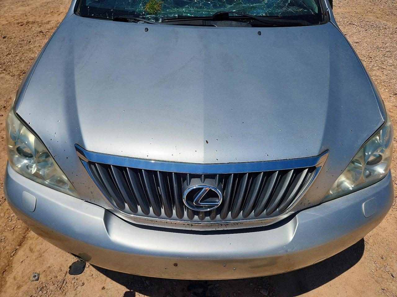 2008 Lexus Rx 350 Silver vin: 2T2HK31U88C051033