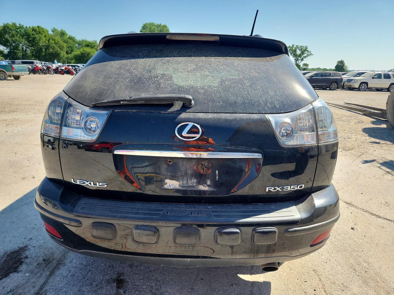 2008 Lexus Rx 350 Black vin: 2T2HK31U88C055843