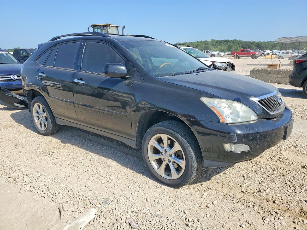 2008 Lexus Rx 350 Black vin: 2T2HK31U88C060590
