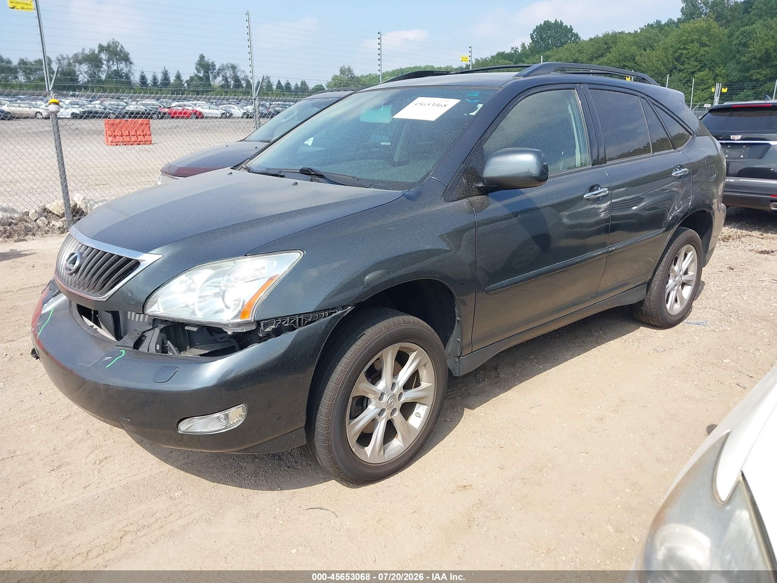2008 Lexus Rx 350   Gray vin: 2T2HK31U88C062260