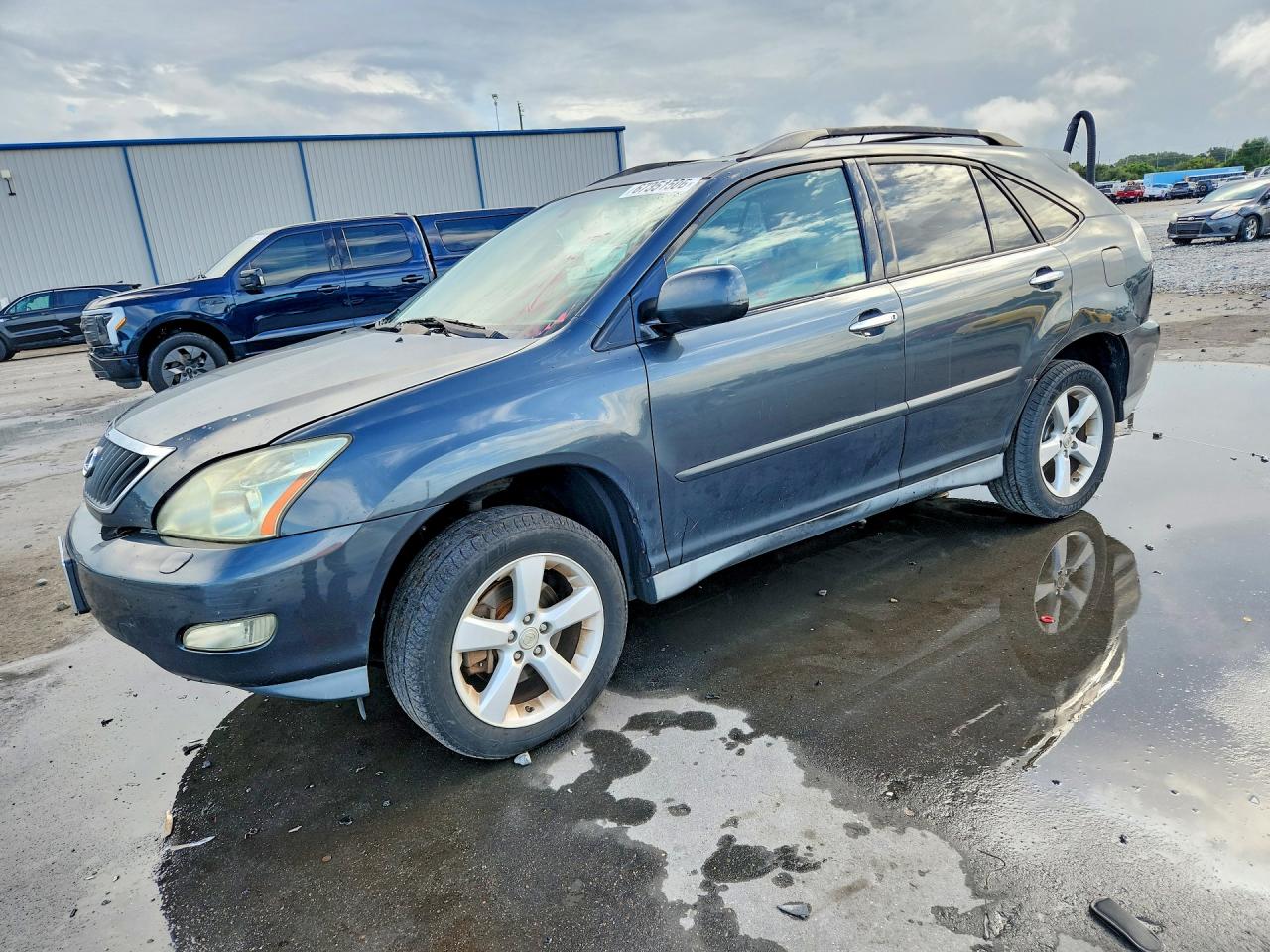 2008 Lexus Rx 350 Blue vin: 2T2HK31U88C069712