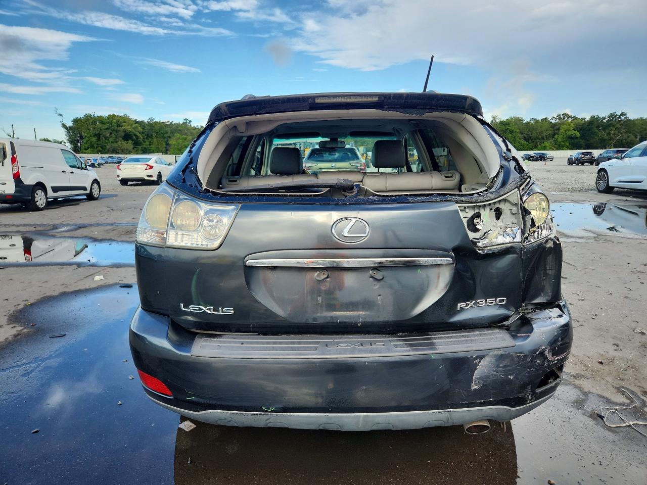 2008 Lexus Rx 350 Blue vin: 2T2HK31U88C069712