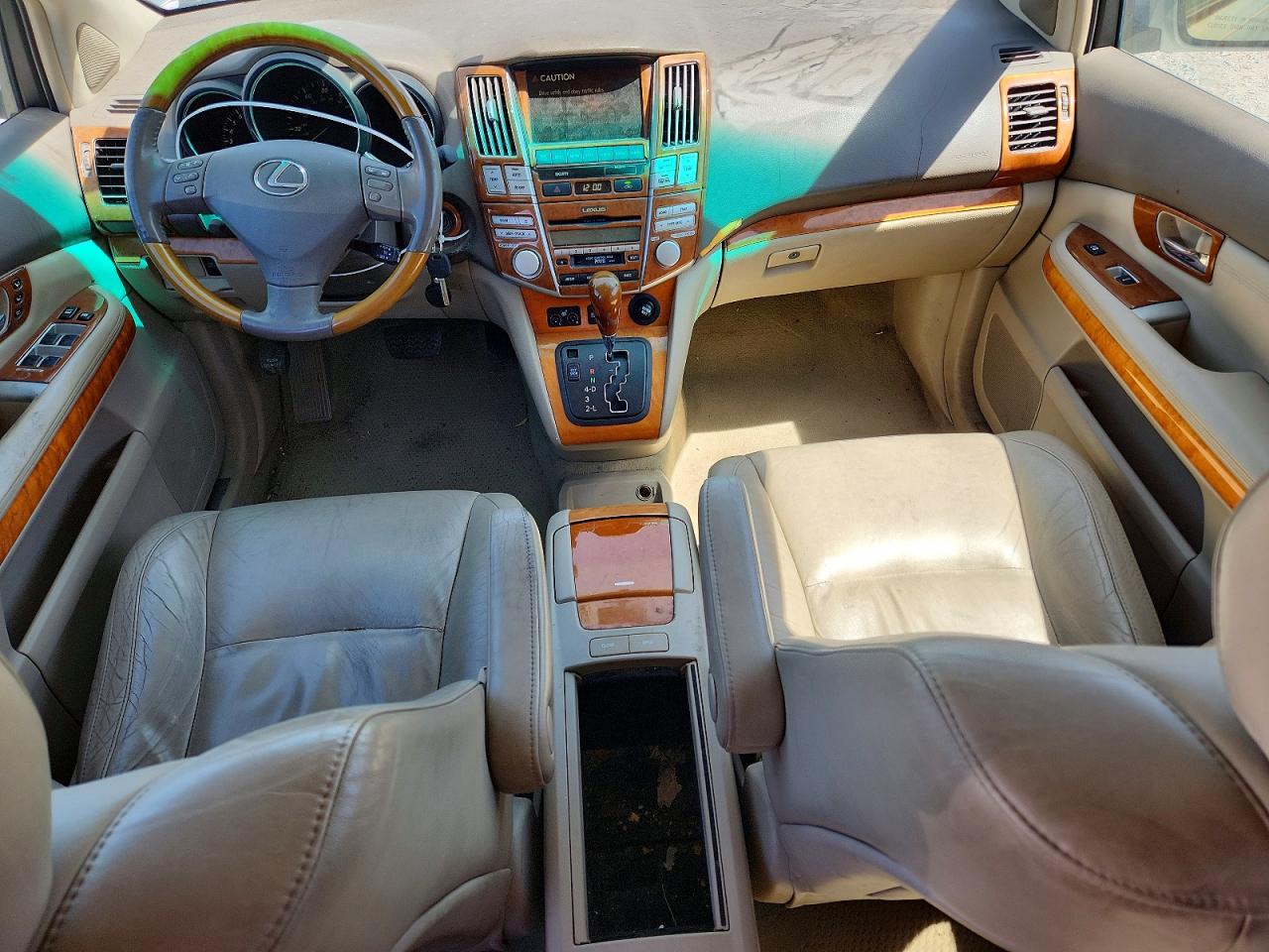 2008 Lexus Rx 350 Silver vin: 2T2HK31U88C075817