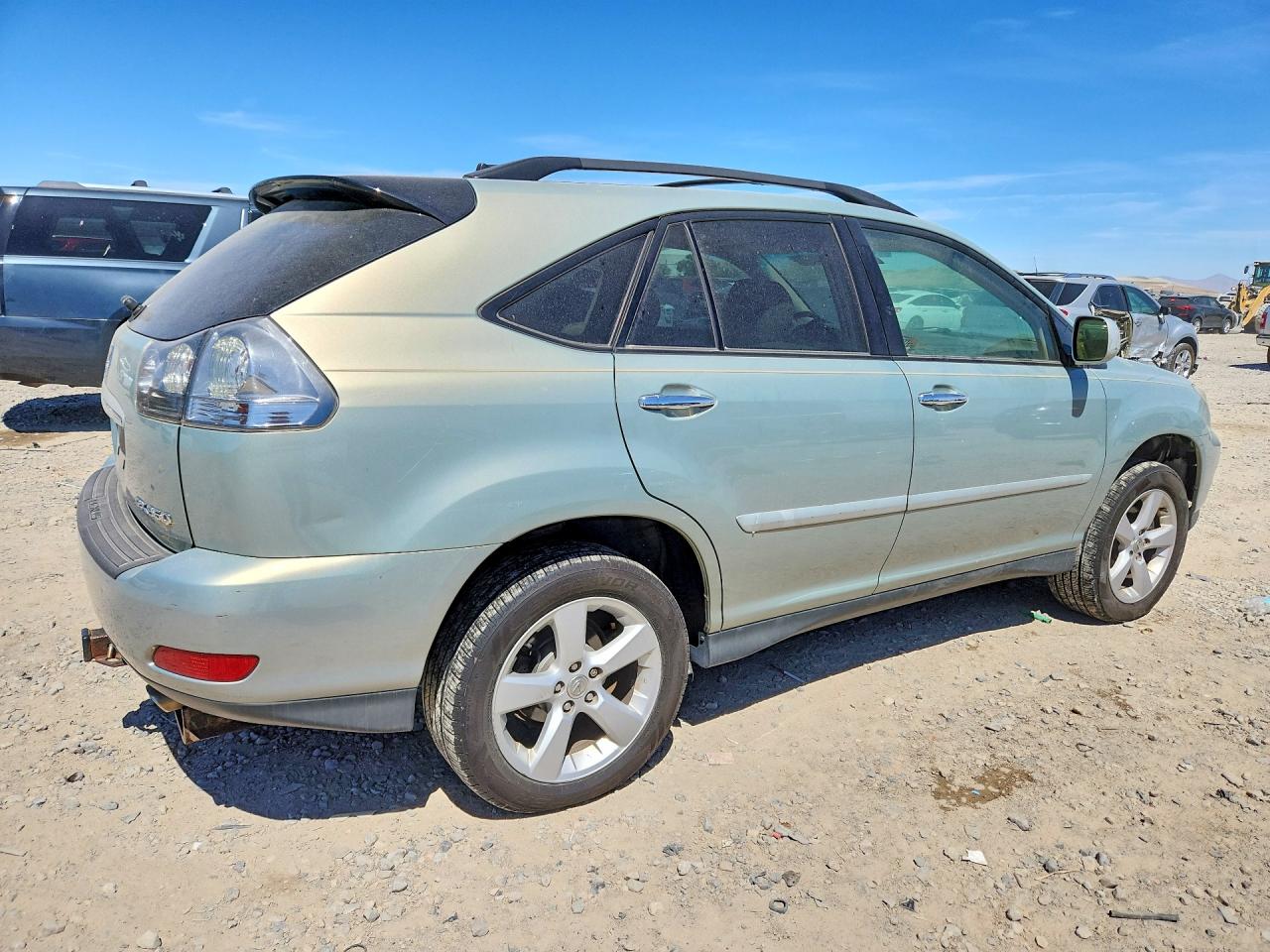 2008 Lexus Rx 350 Silver vin: 2T2HK31U88C075817