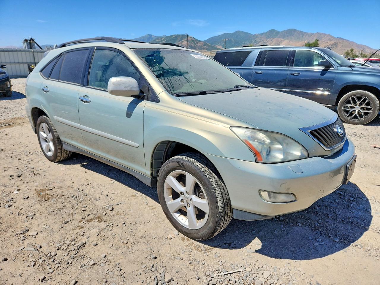 2008 Lexus Rx 350 Silver vin: 2T2HK31U88C075817