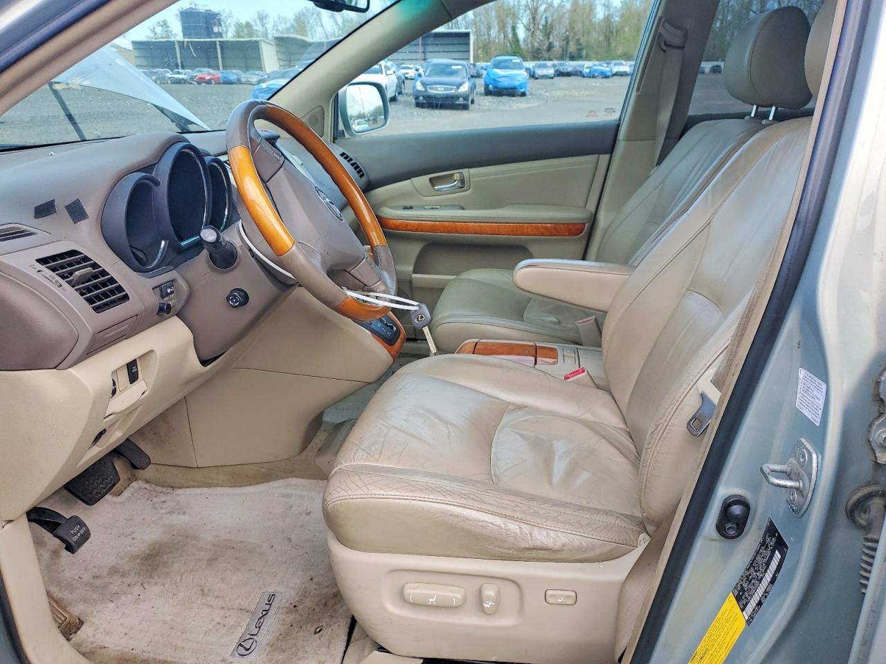 2008 Lexus Rx 350 Base Silver vin: 2T2HK31U88C078507