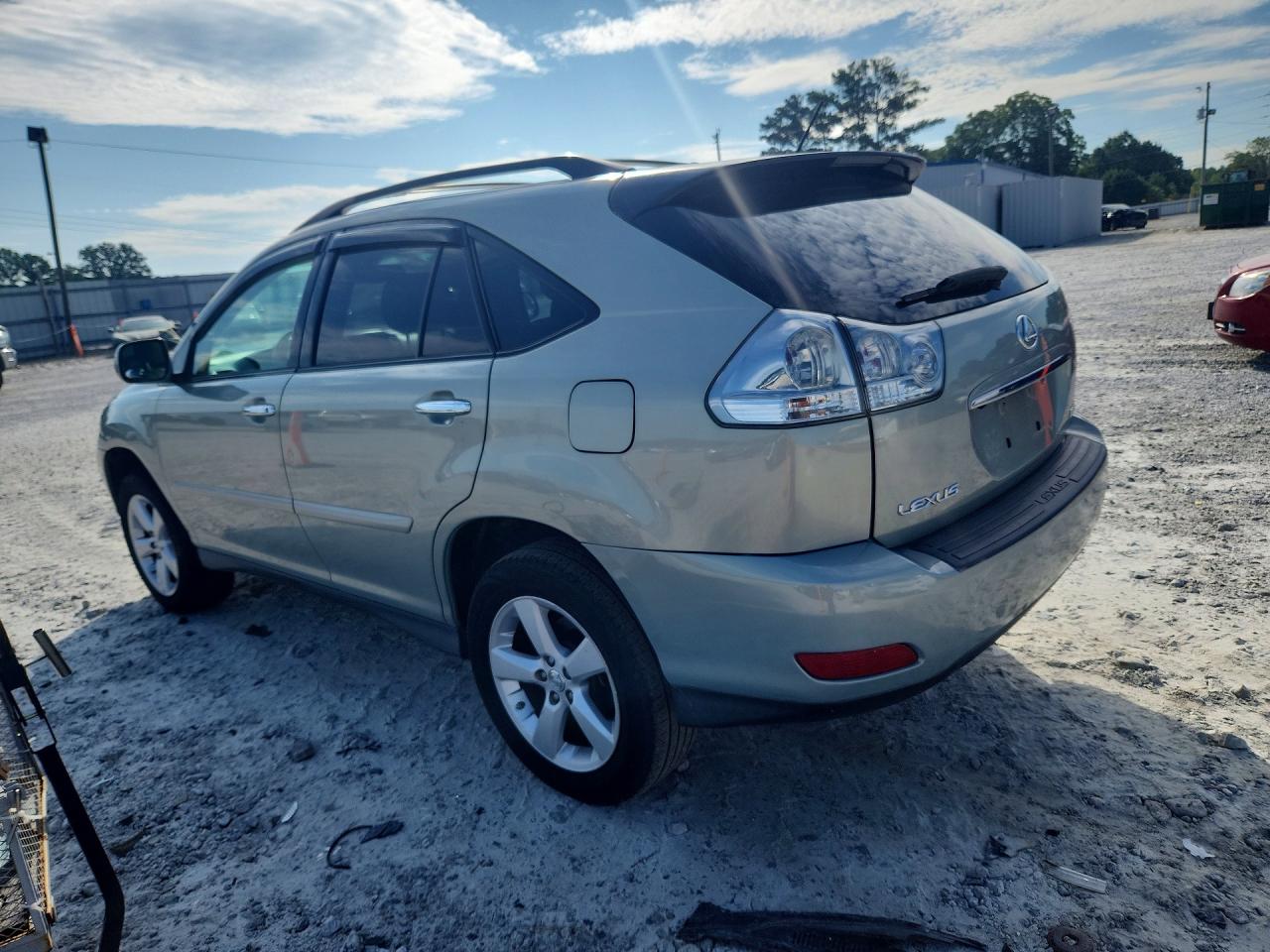 2008 Lexus Rx 350 Silver vin: 2T2HK31U88C082539