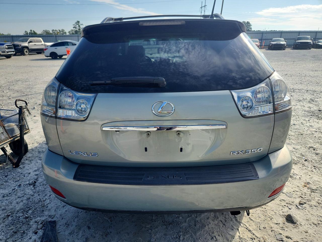 2008 Lexus Rx 350 Silver vin: 2T2HK31U88C082539