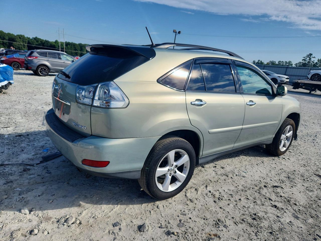 2008 Lexus Rx 350 Silver vin: 2T2HK31U88C082539