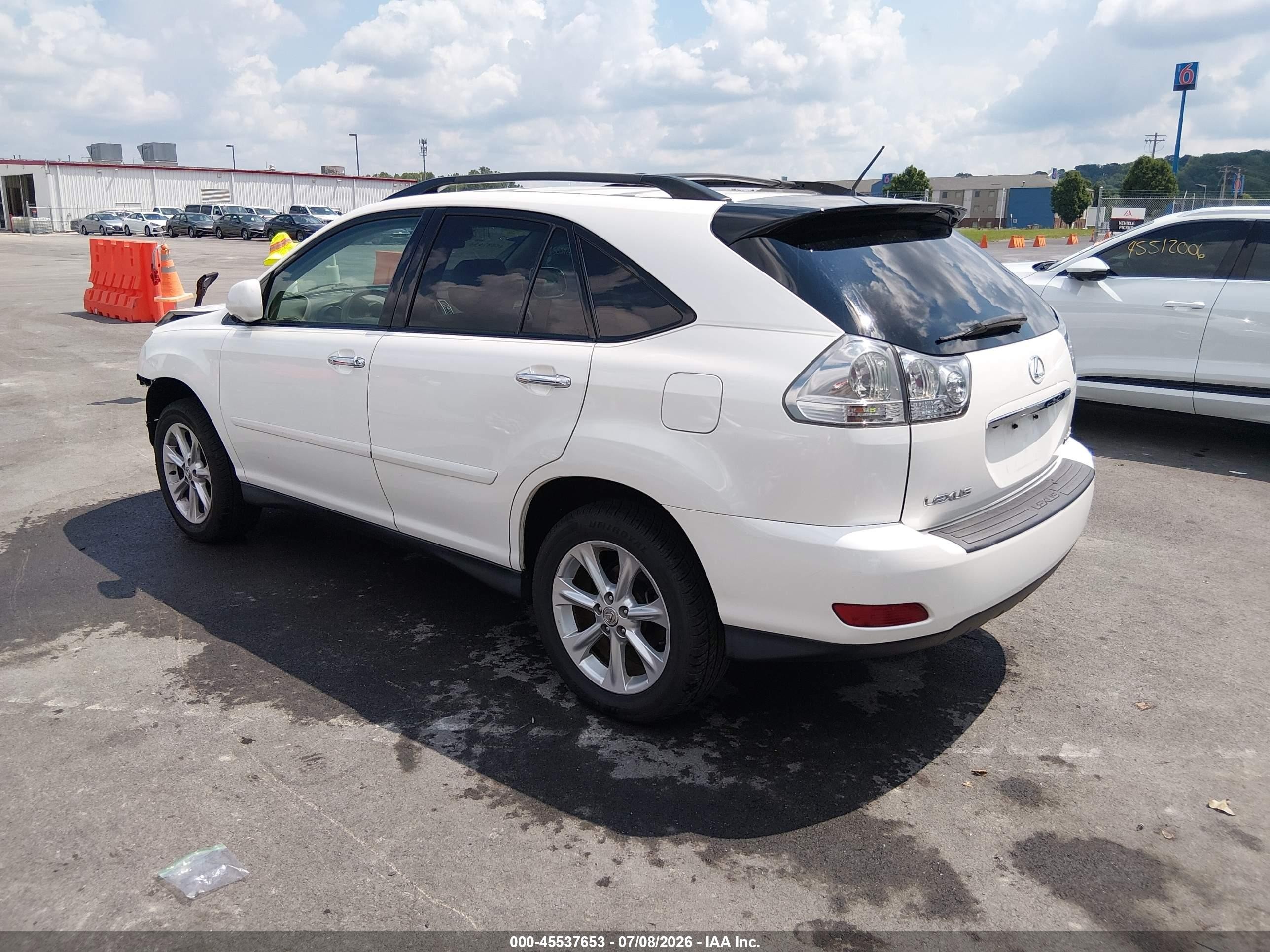 2008 Lexus Rx 350 White vin: 2T2HK31U88C082797