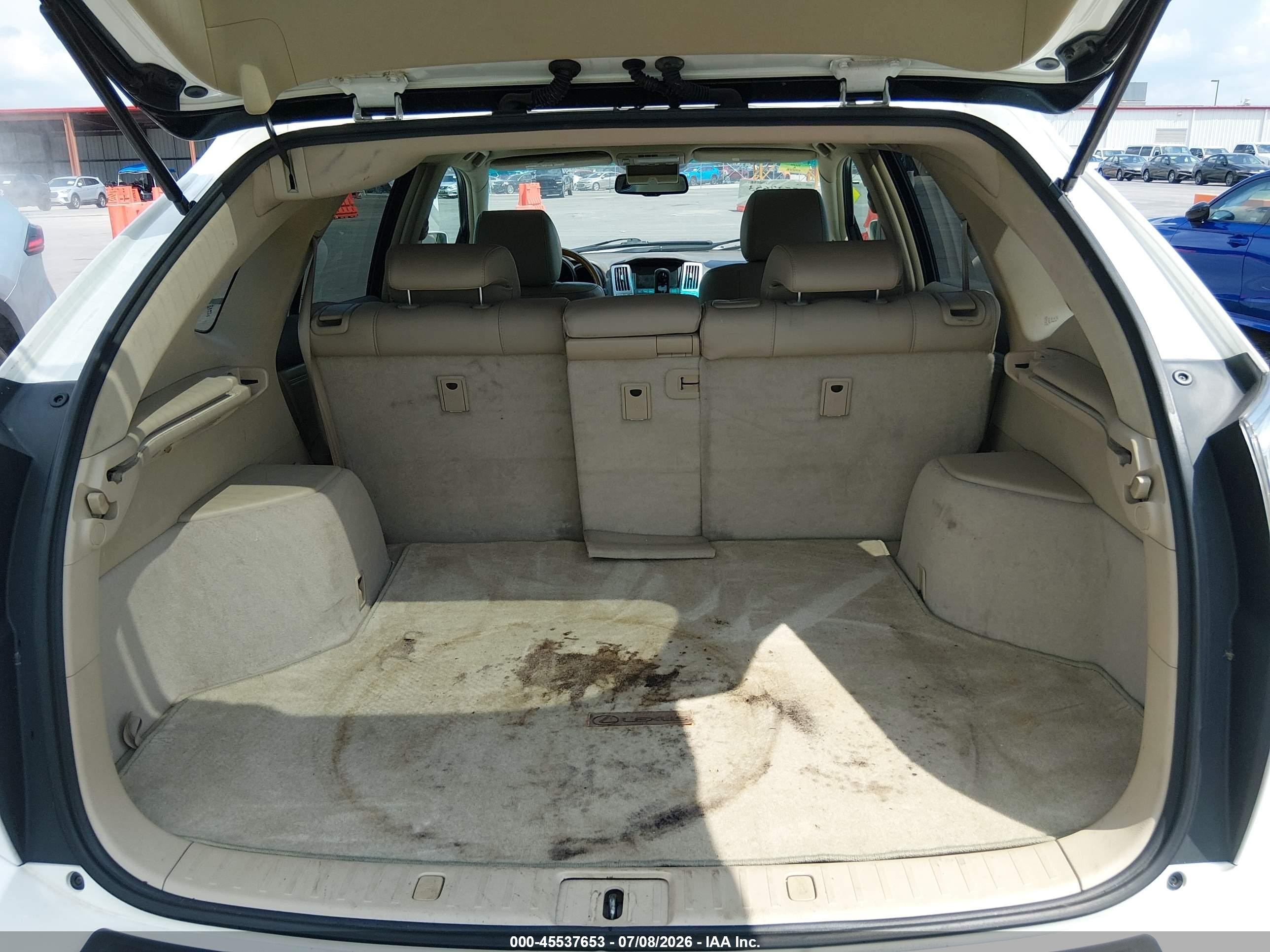 2008 Lexus Rx 350 White vin: 2T2HK31U88C082797