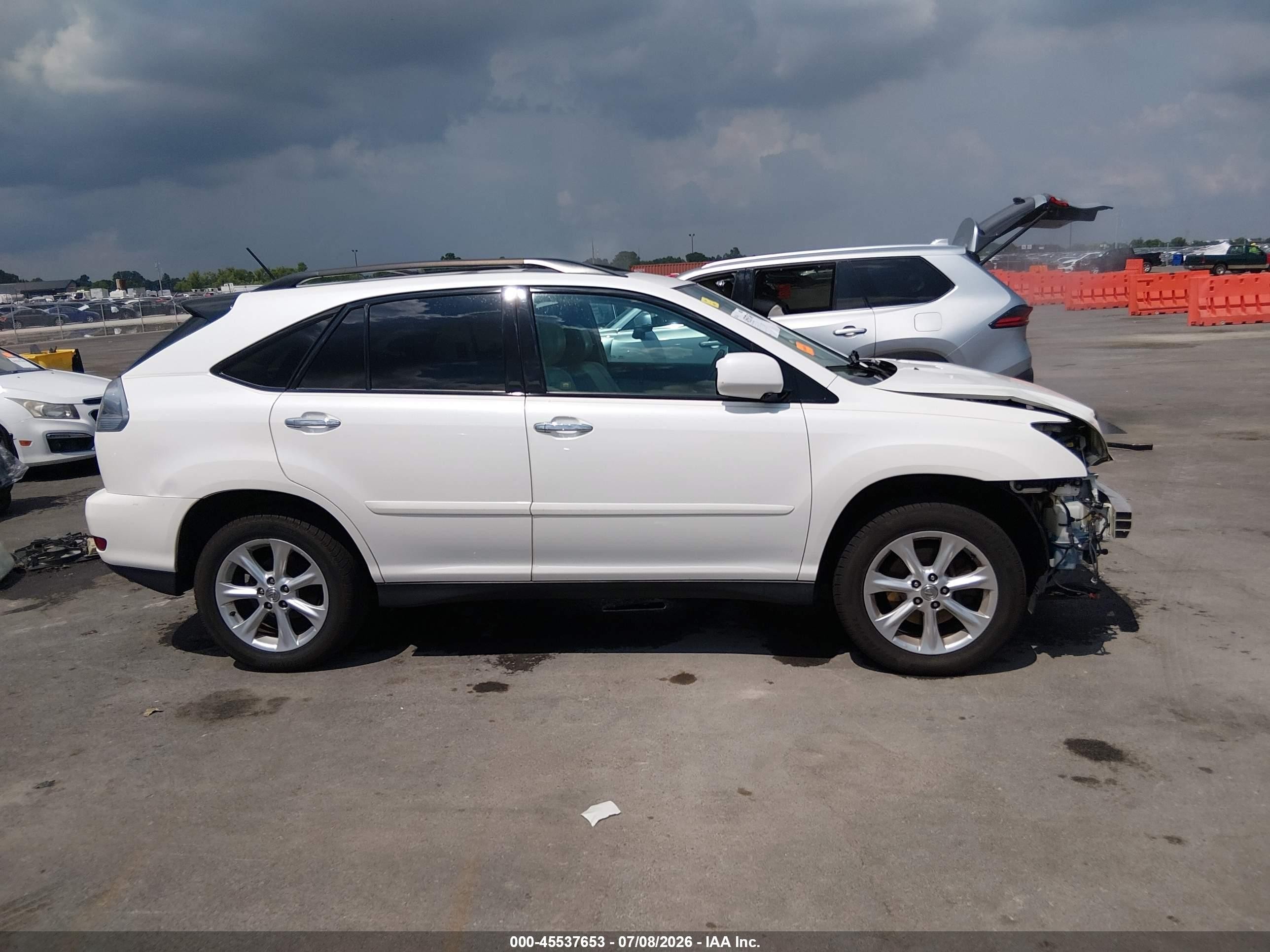 2008 Lexus Rx 350 White vin: 2T2HK31U88C082797