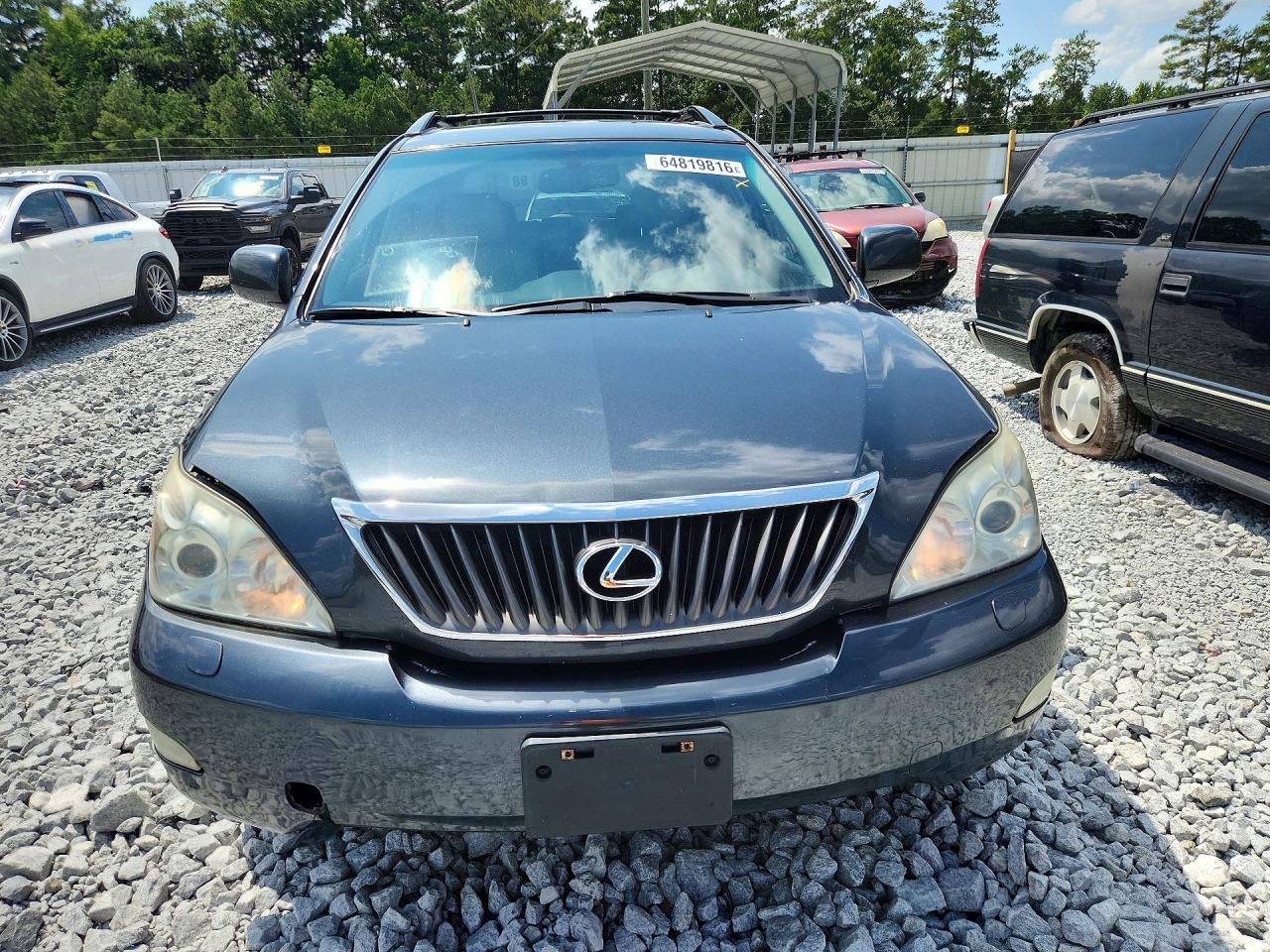 2008 Lexus Rx 350 Charcoal vin: 2T2HK31U88C087322