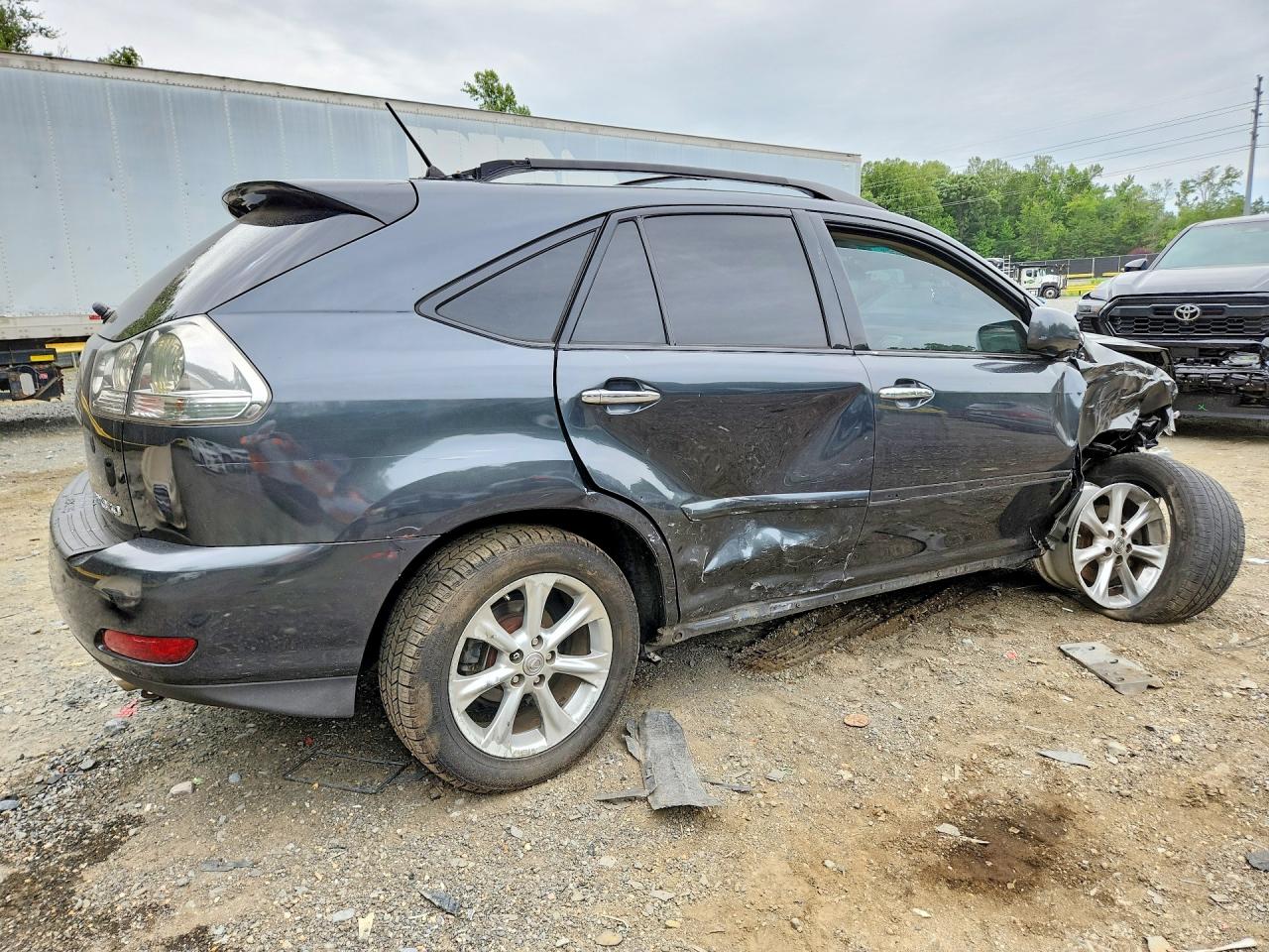 2009 Lexus Rx 350 Charcoal vin: 2T2HK31U89C096751