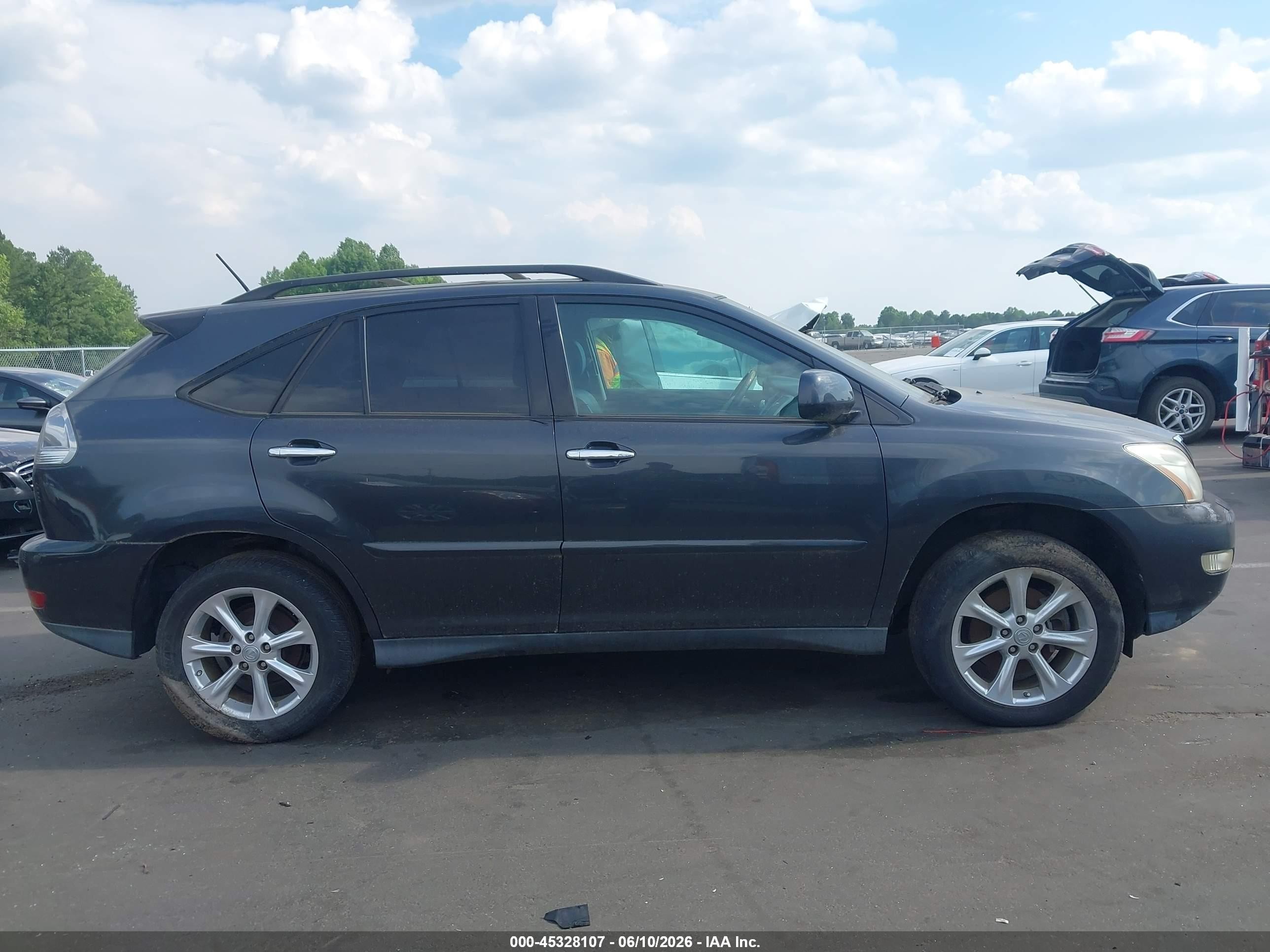 2009 Lexus Rx 350   Gray vin: 2T2HK31U89C109997