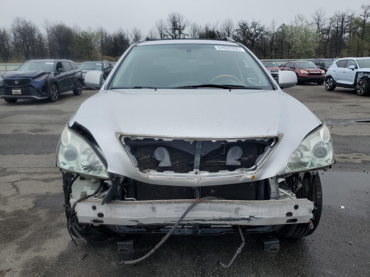 2009 Lexus Rx 350 Silver vin: 2T2HK31U89C120868