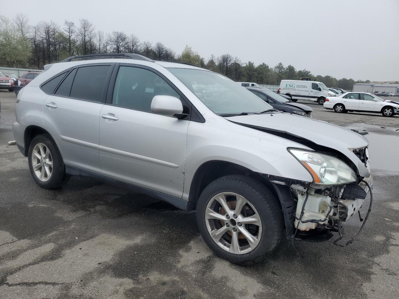 2009 Lexus Rx 350 Silver vin: 2T2HK31U89C120868