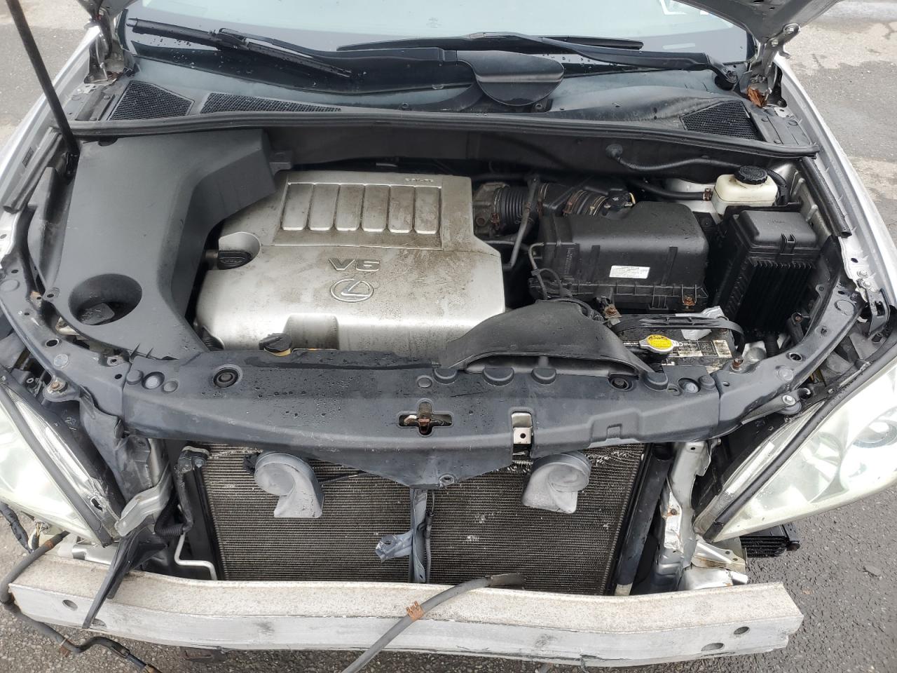 2009 Lexus Rx 350 Silver vin: 2T2HK31U89C120868