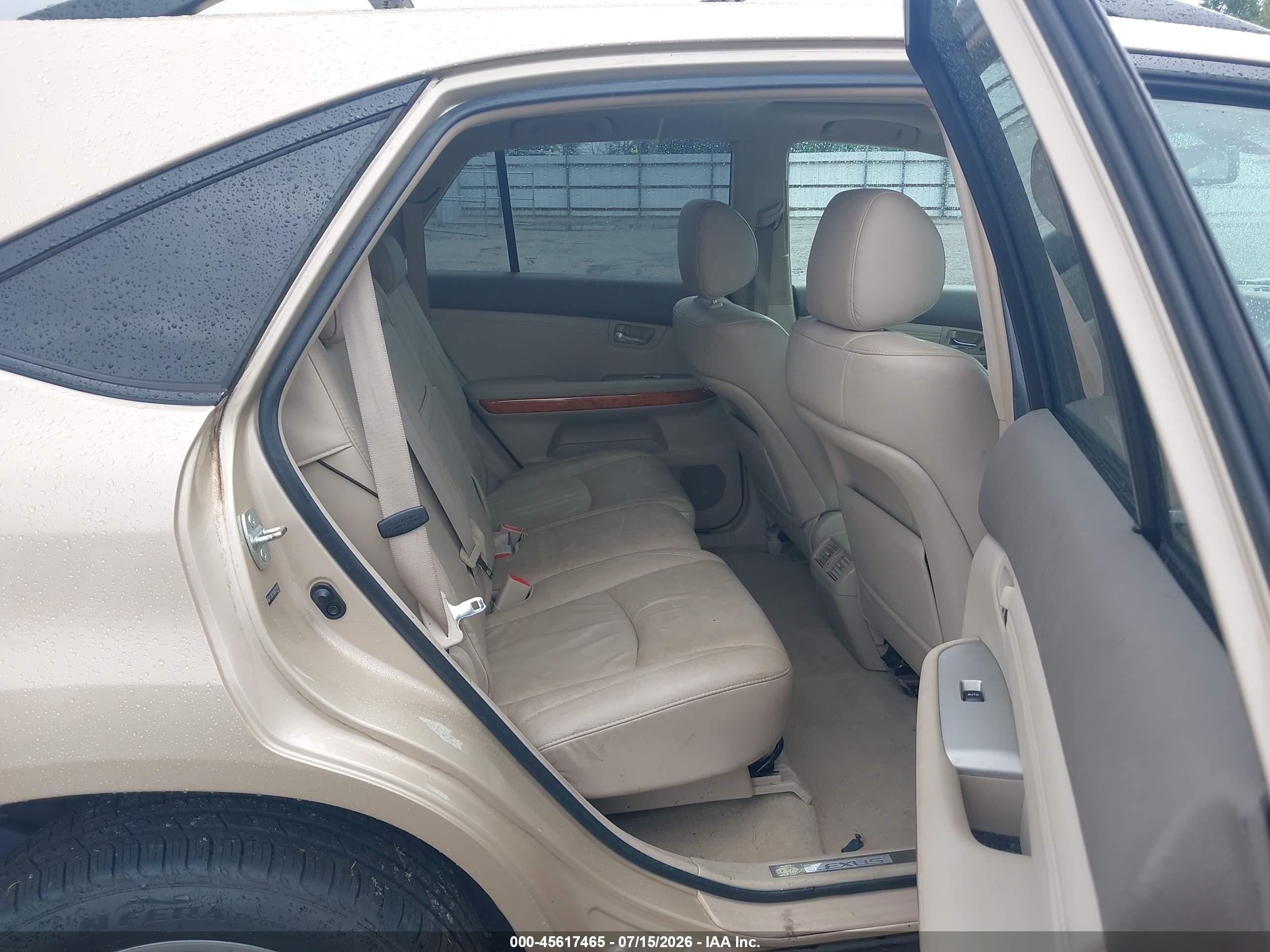 2009 Lexus Rx 350   Tan vin: 2T2HK31U89C121177